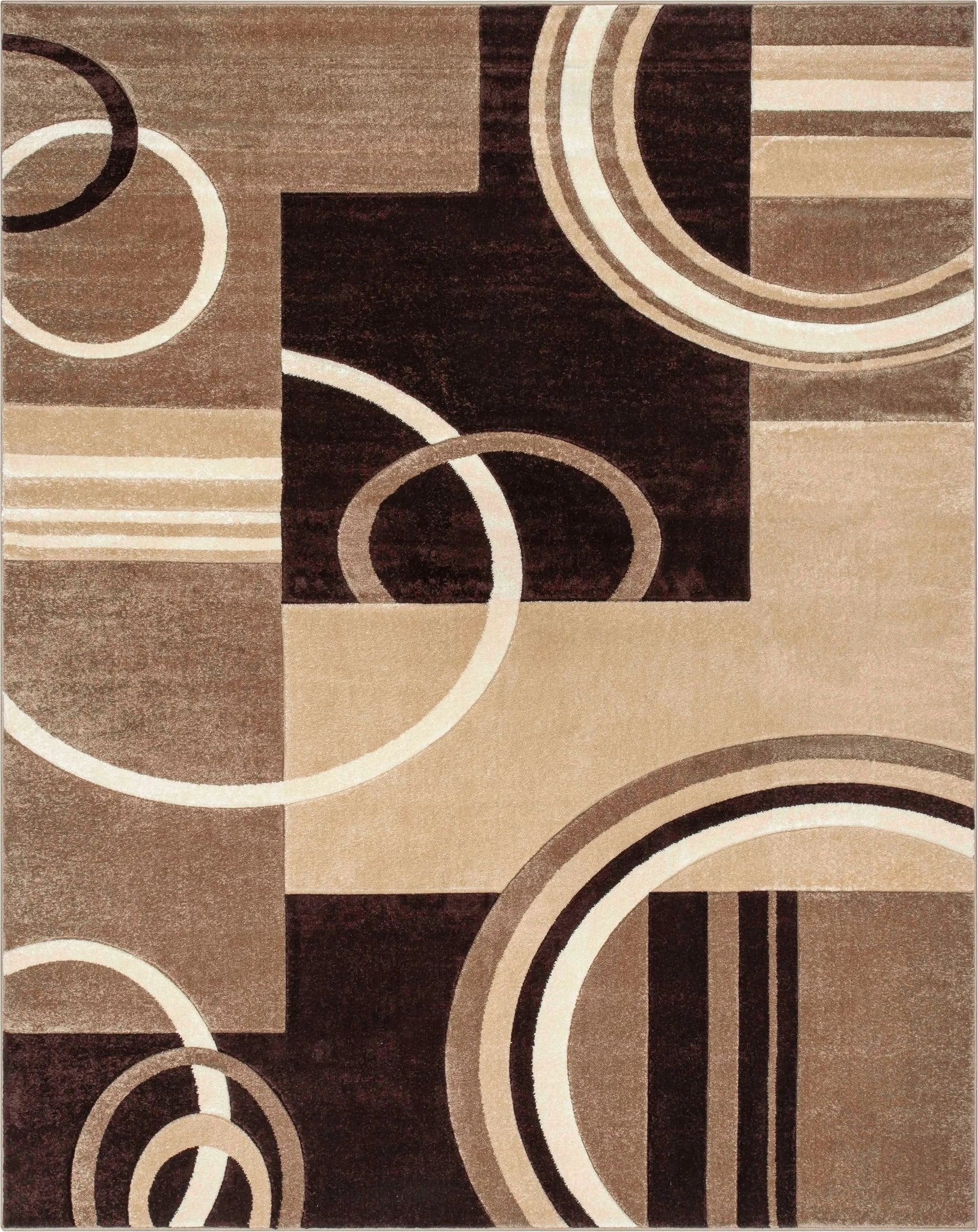 Galaxy Waves Ivory Modern Rug Well Woven