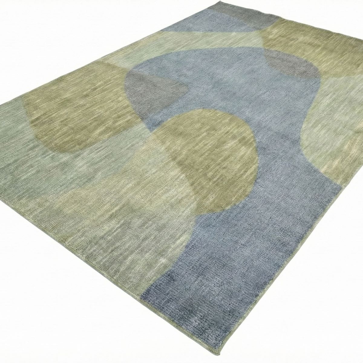 Holt Organic Abstract Modern Plush Washable Area Rug – Coda Collection