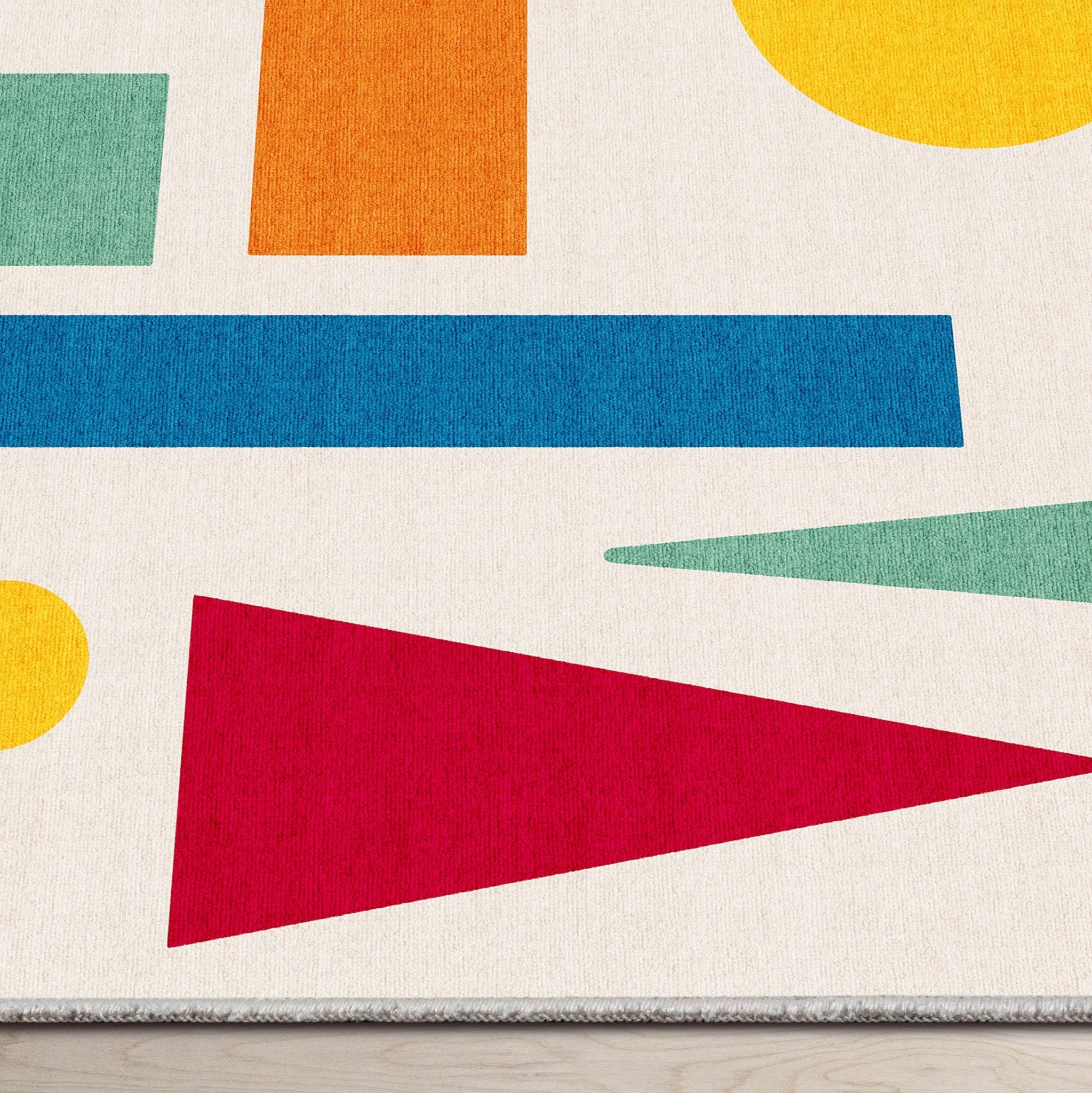 Crayola Modern Abstract Art Color Blast Multi Color Area Rug By Well Woven Well Woven