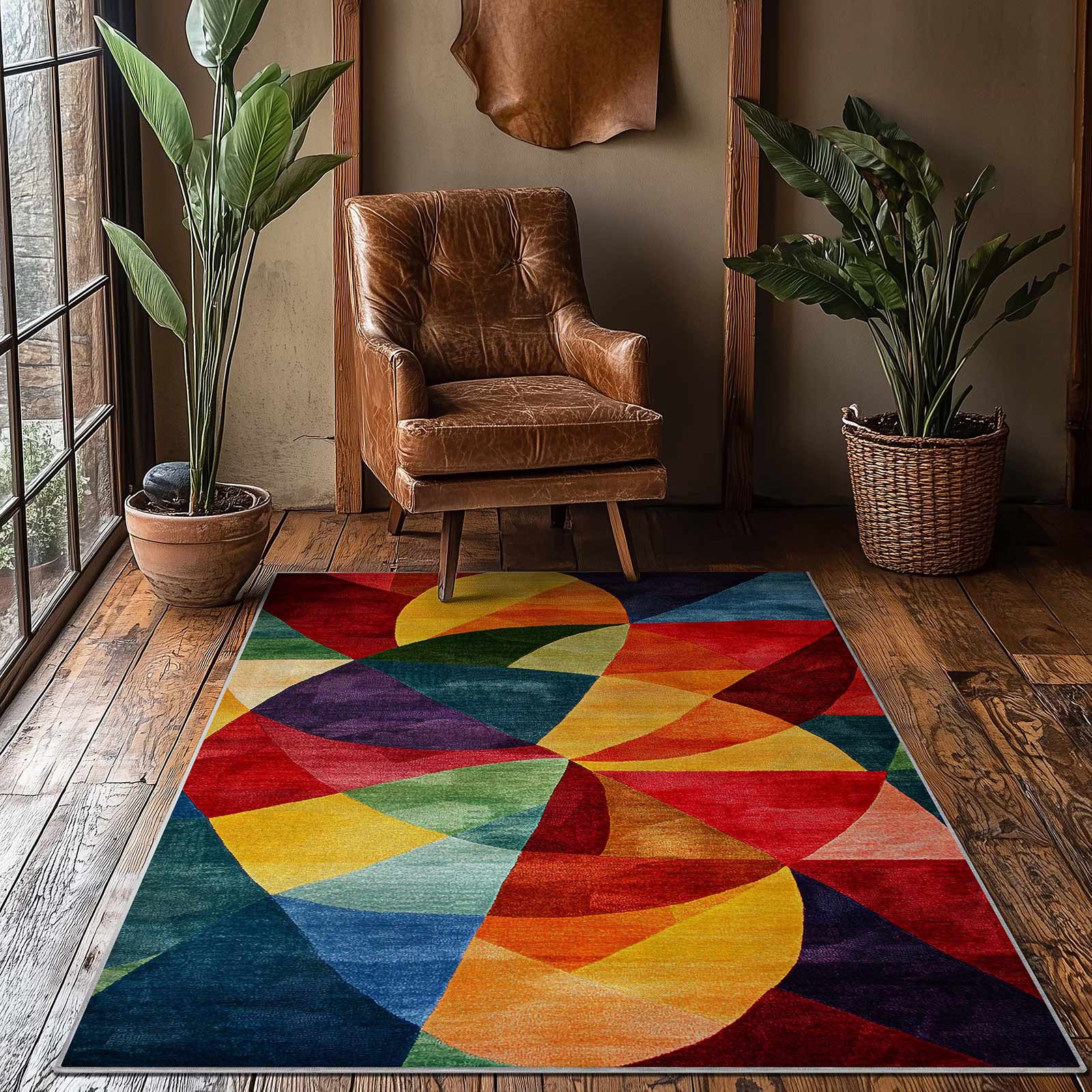 Crayola Pop Parade Multicolor Rug by Well Woven