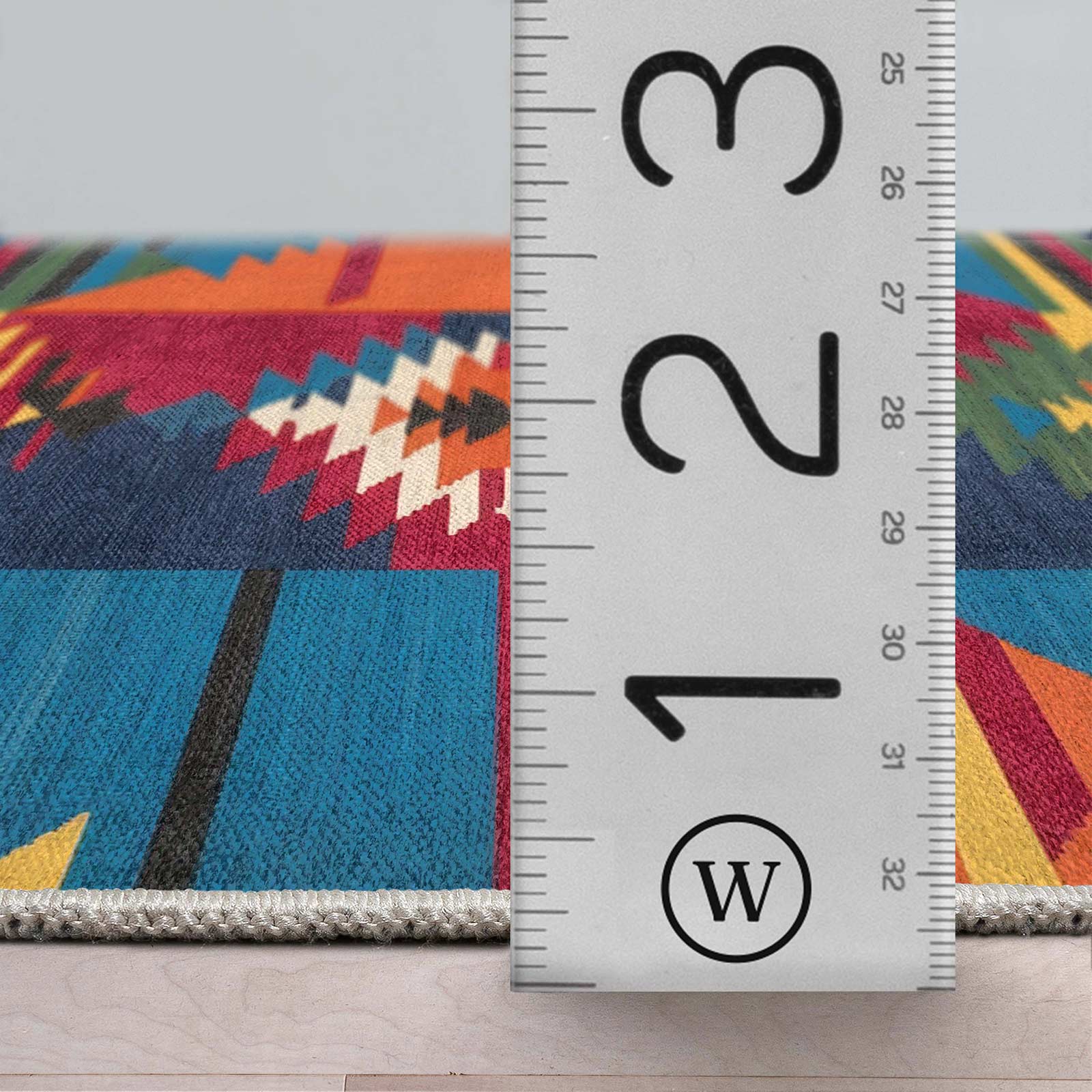 Crayola Sage & Sunsets Multicolor Rug by Well Woven