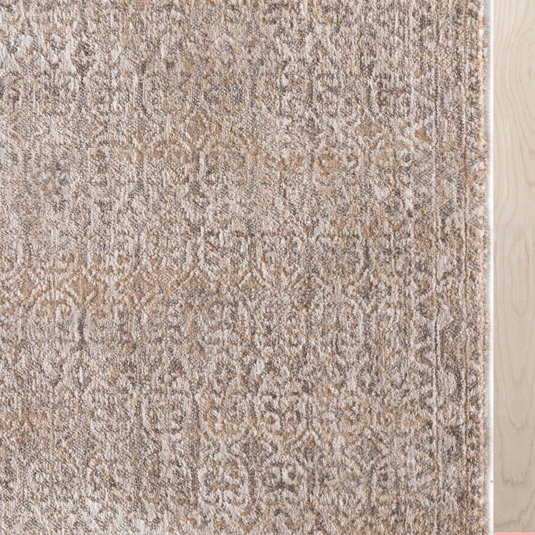 Custom Size Hallway & Stair Runner - Echo Beige Choose Your Width x Choose Your Runner Length- Made to Order Runner - Dense & Textural - Neutral Tones Well Woven