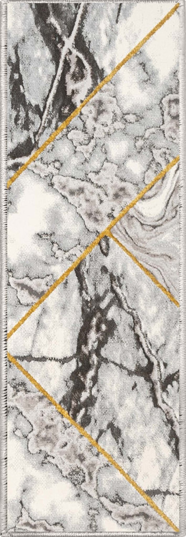 Arlo Grey Stair Tread Rugs - Well Woven