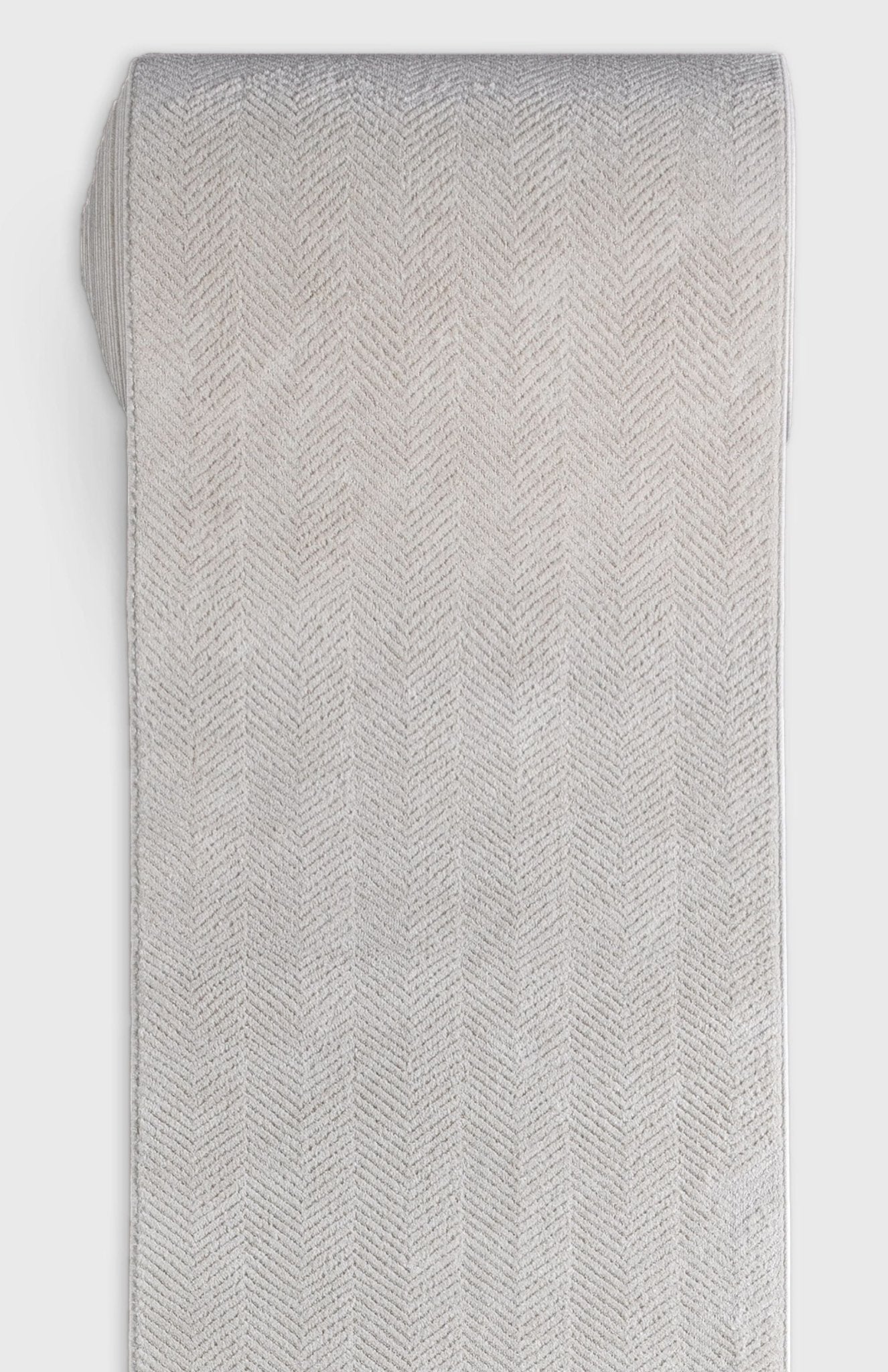 Custom Size Runner Pompeii Modern Ivory Choose Your Width x Choose Your Length Hallway & Stair Runner Rug Well Woven