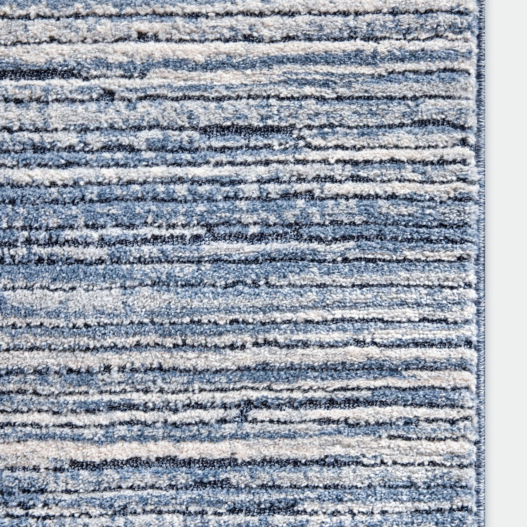 Custom Size Runner Delphi Modern Blue Choose Your Width x Choose Your Length Hallway & Stair Runner Rug Well Woven