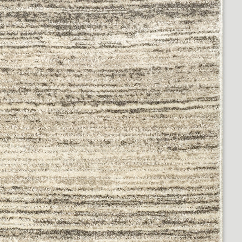 HAR-178 Well Woven Delphi Taupe Custom Runner Rug Close Up 5