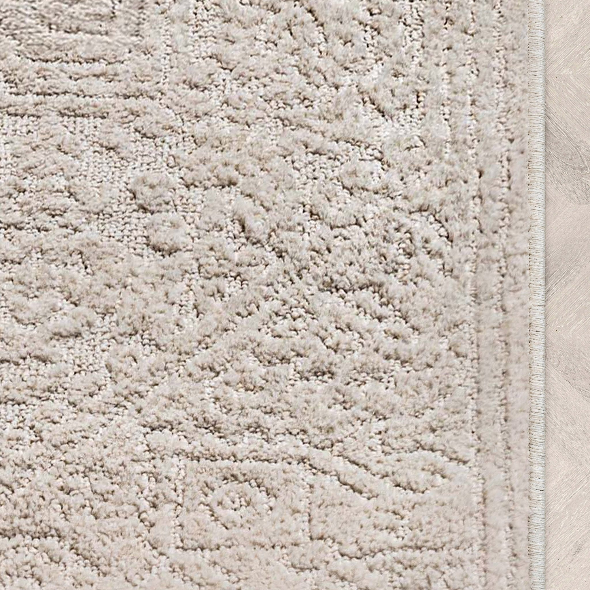 Custom Size Runner Cloud Medallion Farmhouse Medallion Ivory Choose Your Width x Choose Your Length Hallway Runner Rug Well Woven