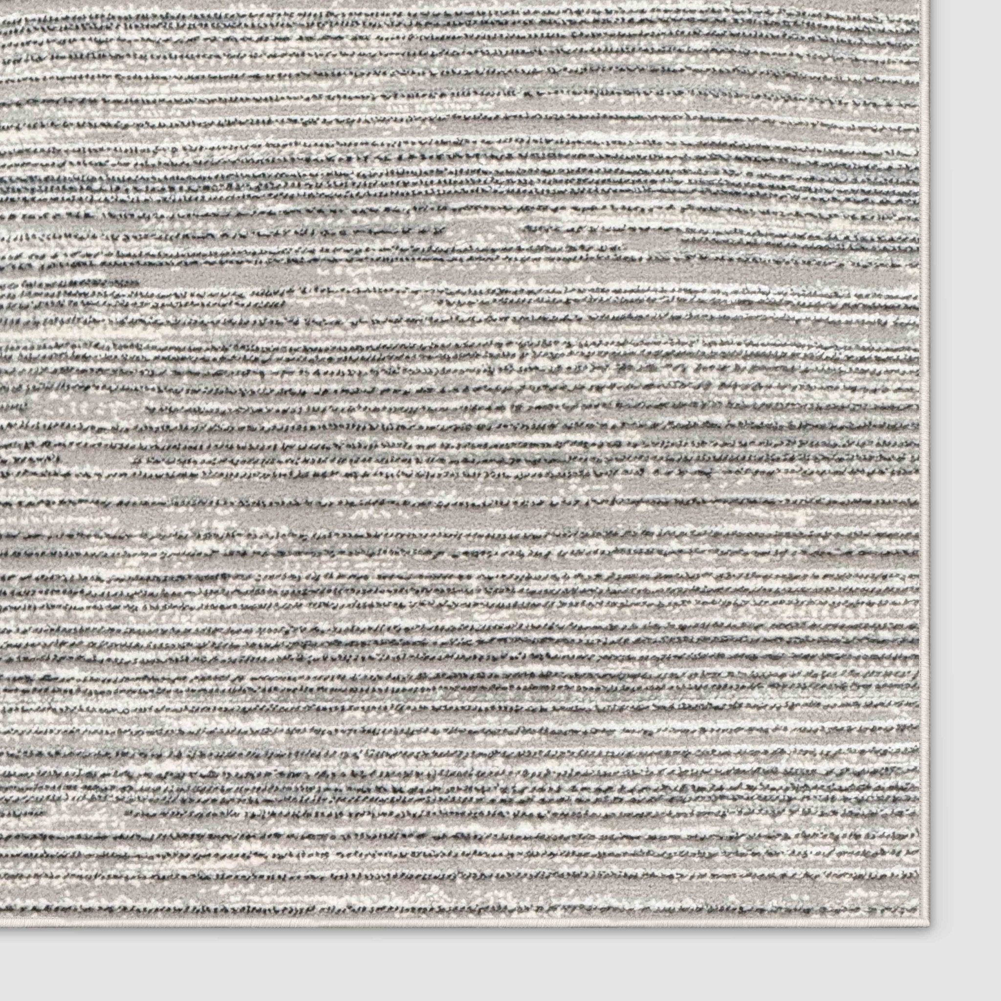 Abstract Shapes Tidal Sands Textured Design Made-to-Measure Custom Rug Corner
