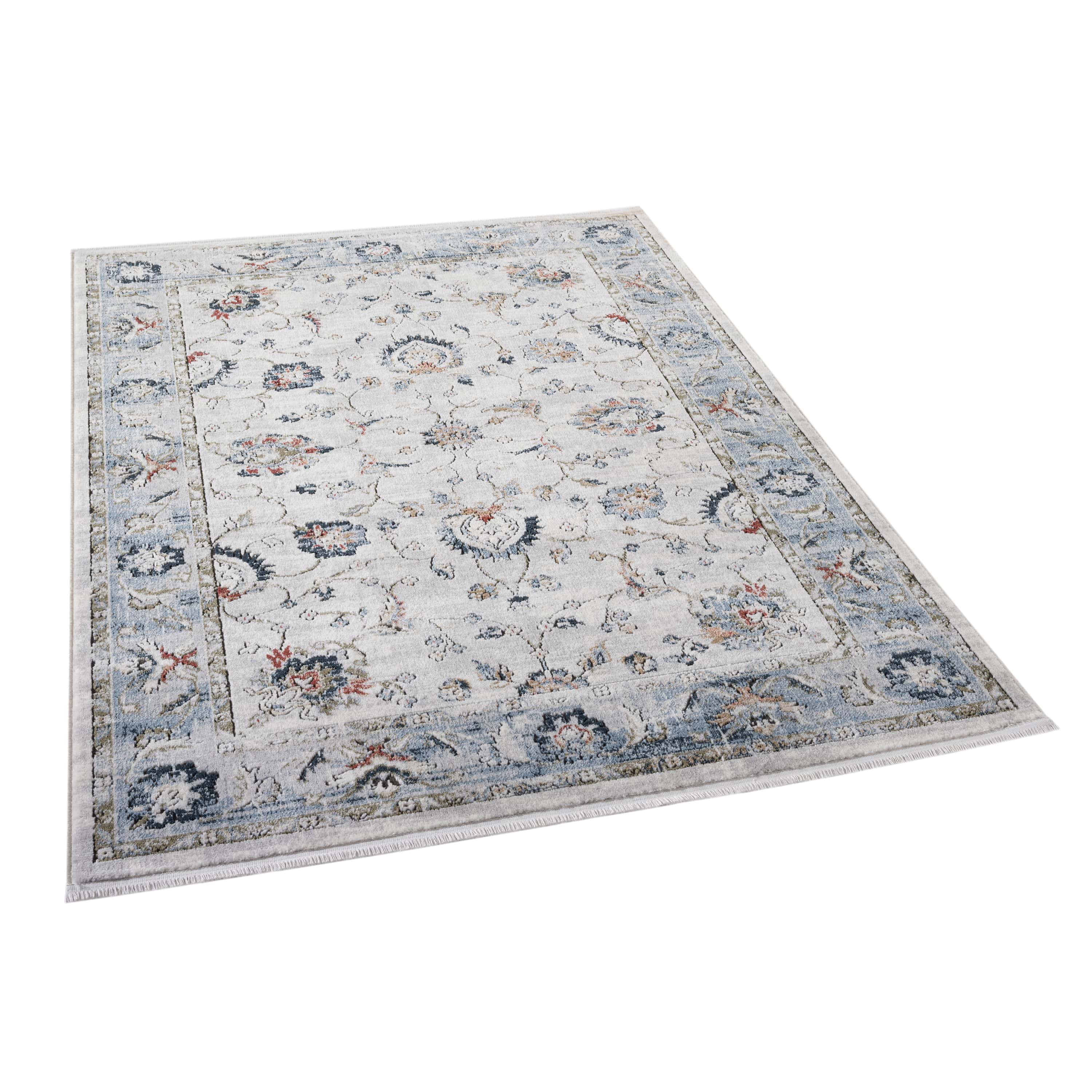 IND-102 Well Woven Indira Elysium Ivory Floor on White