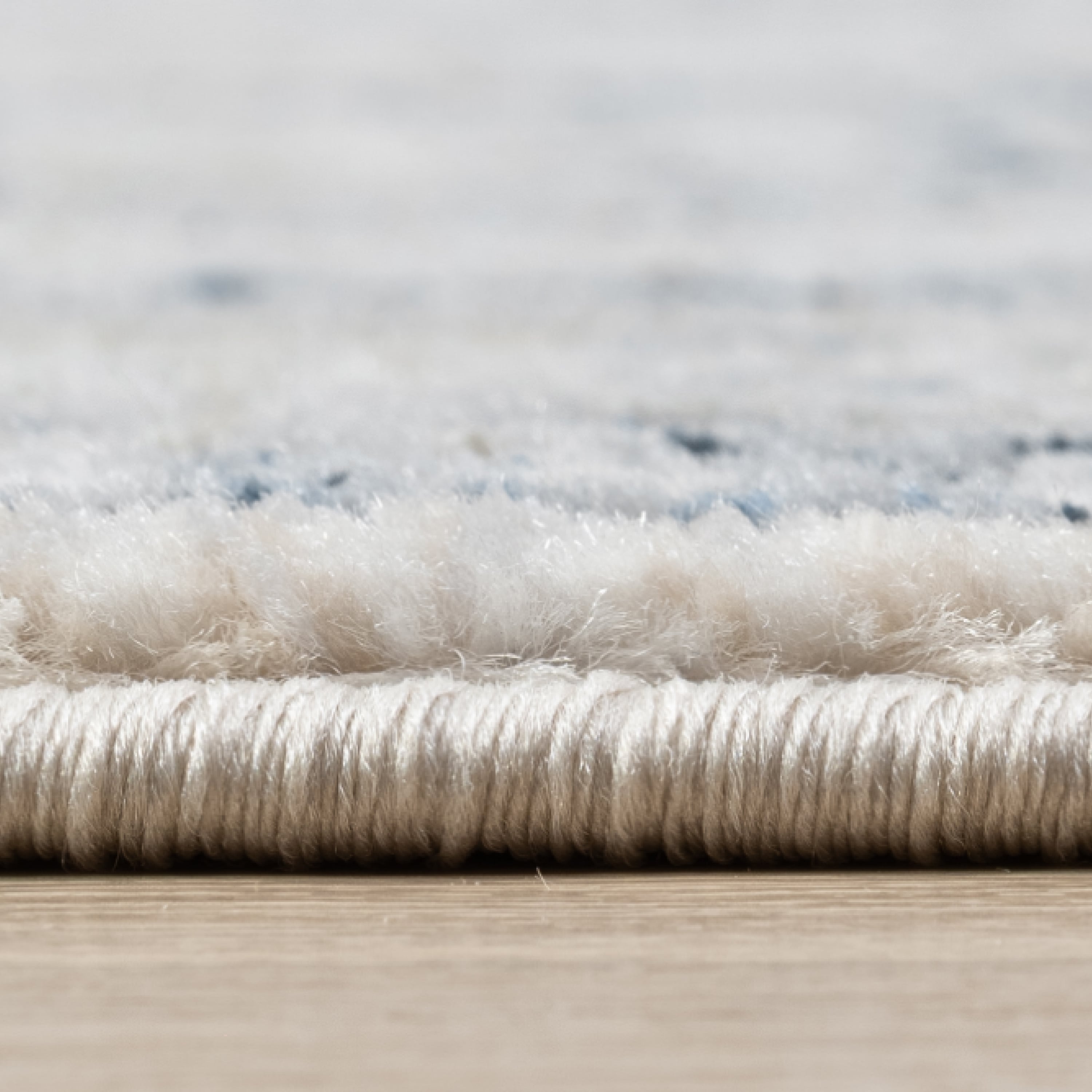 IND-143 Well Woven Indira Eclipse Ivory Close Up