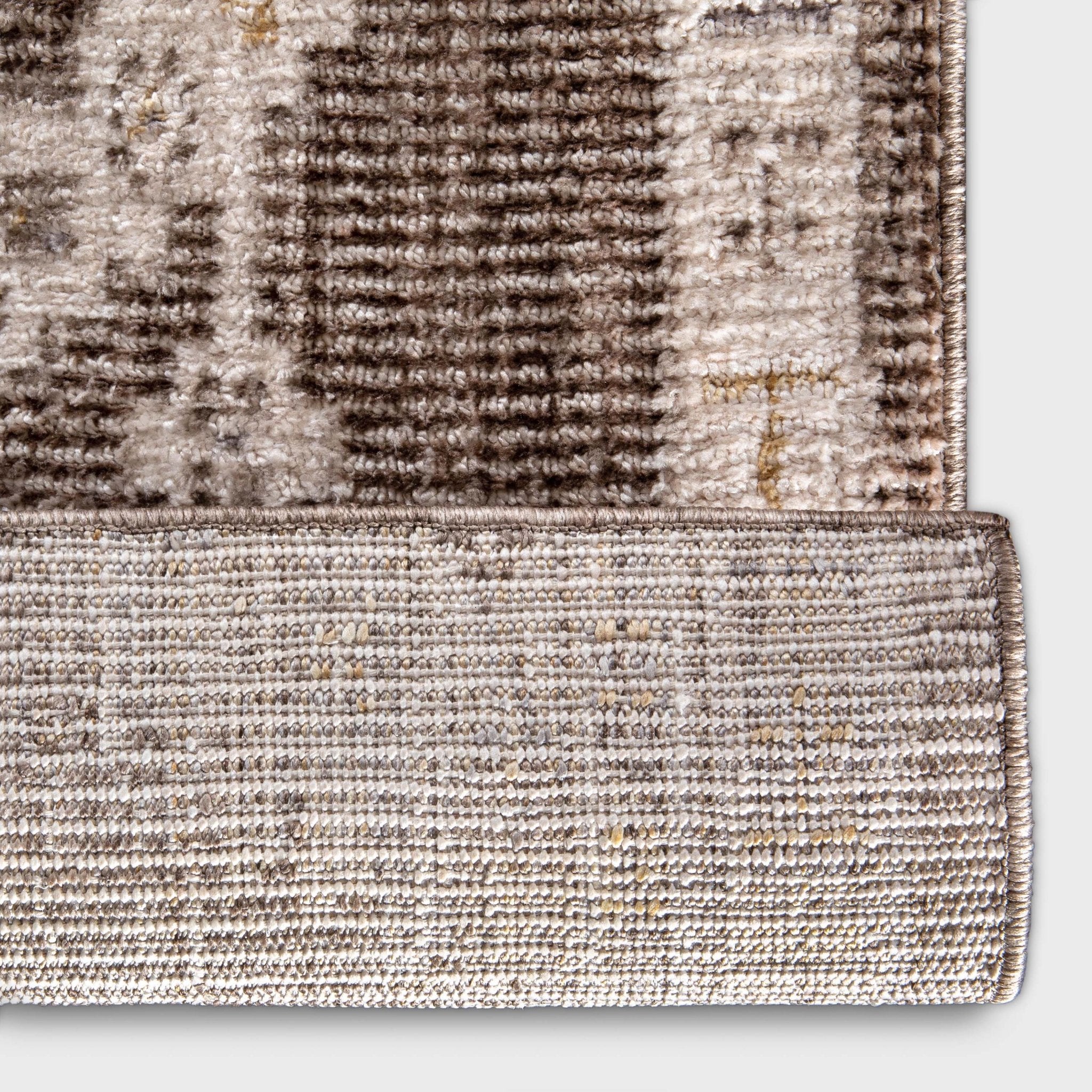 Custom Size Runner Isfjord Tribal Medallion Earth Choose Your Width x Choose Your Length - Perfect For Hallway, Stairs & Kitchen Well Woven