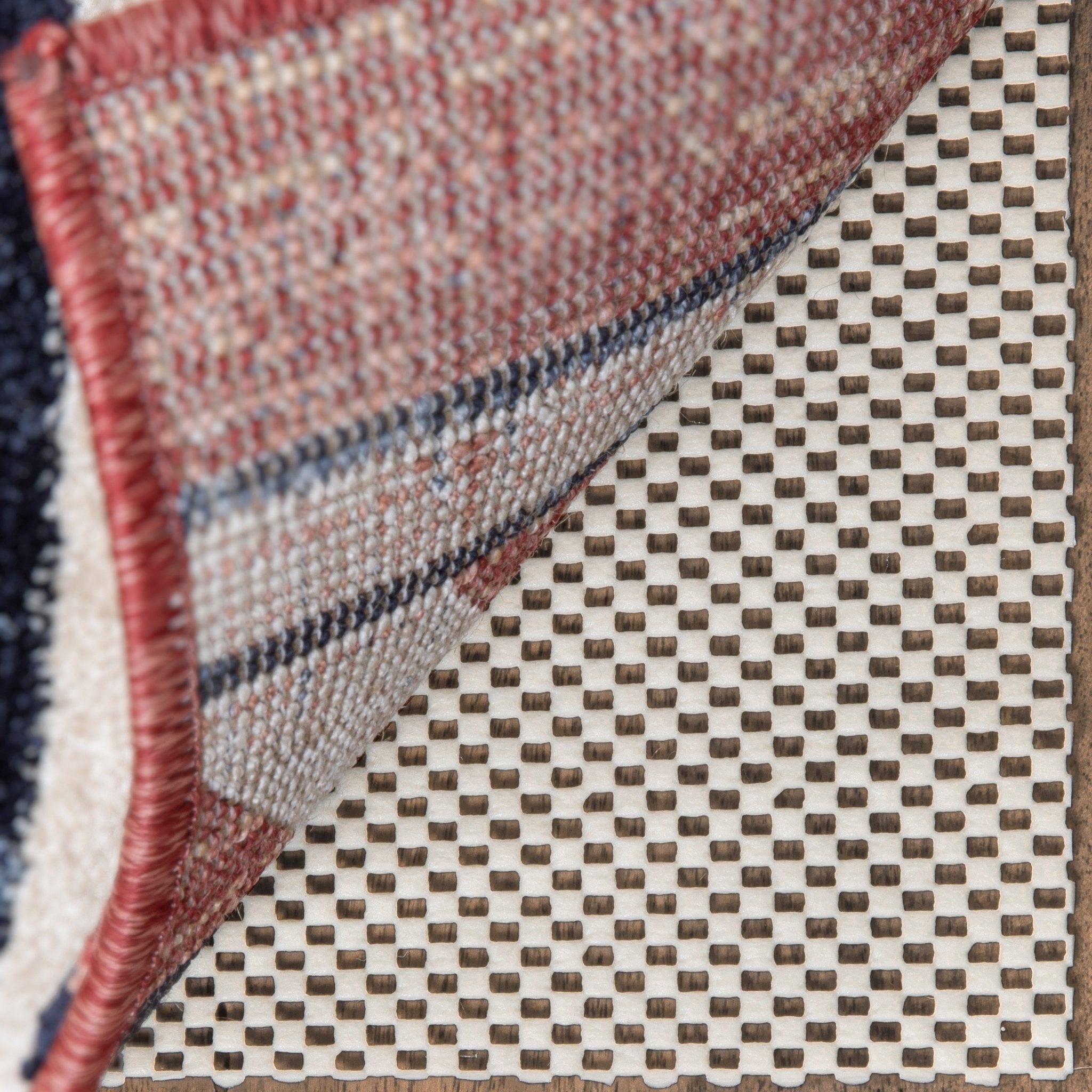 Elle Basics Rug Pad - Your Non-Slip Solution for Any Surface - 1/8" Thick Cushioned -  All-Floor Protection Well Woven
