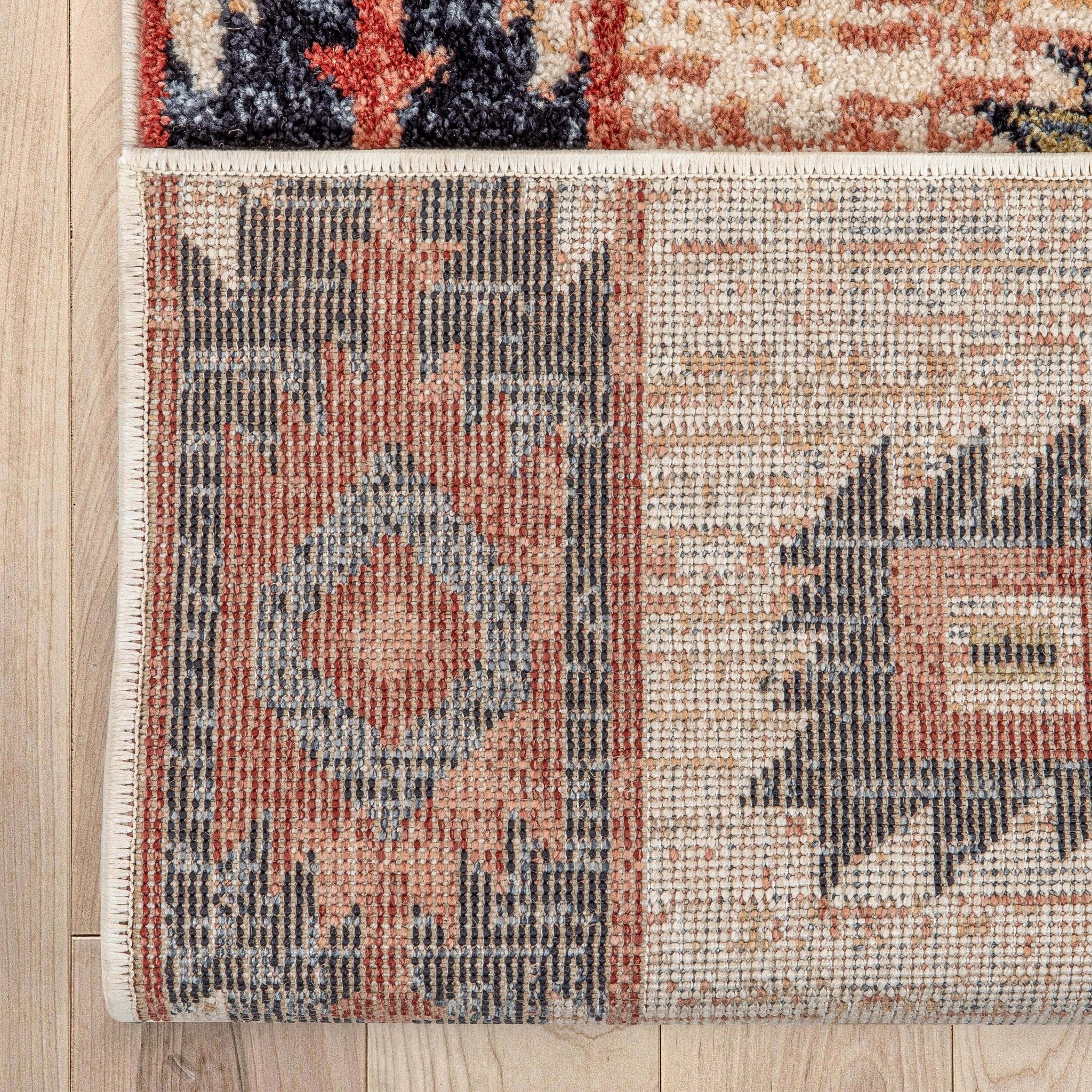 Custom Size Runner Lea Southwestern Tribal Ivory Choose Your Width x Choose Your Length Hallway Runner Rug Well Woven