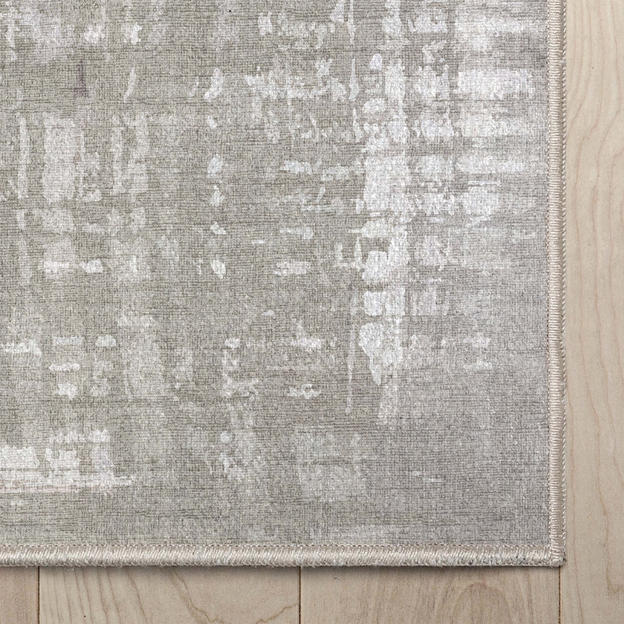 Bauhaus Abstract Geometric Lines Beige Blue Flatweave Rug Well Woven