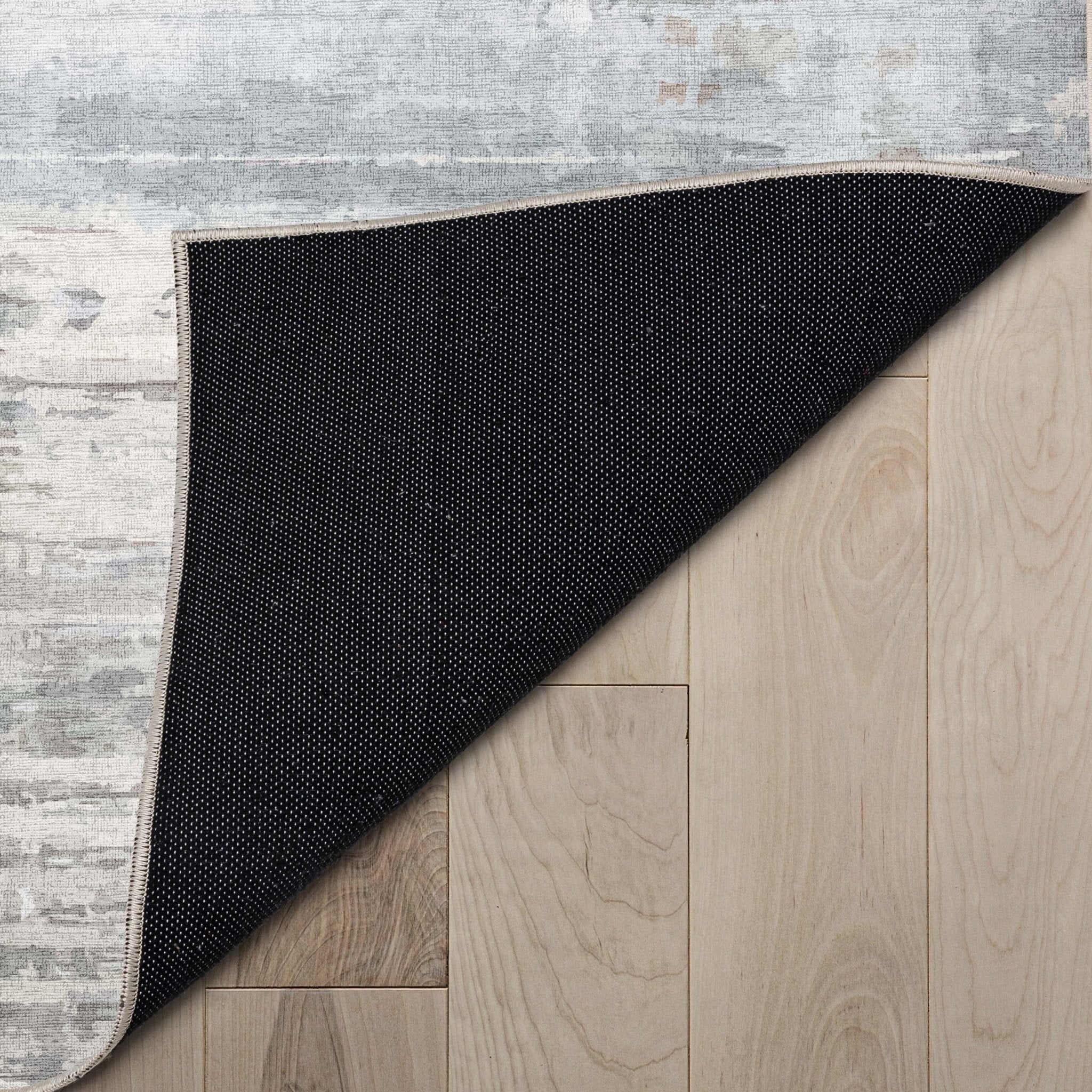 Havana Abstract Geometric Lines Beige Blue Flatweave Rug Well Woven