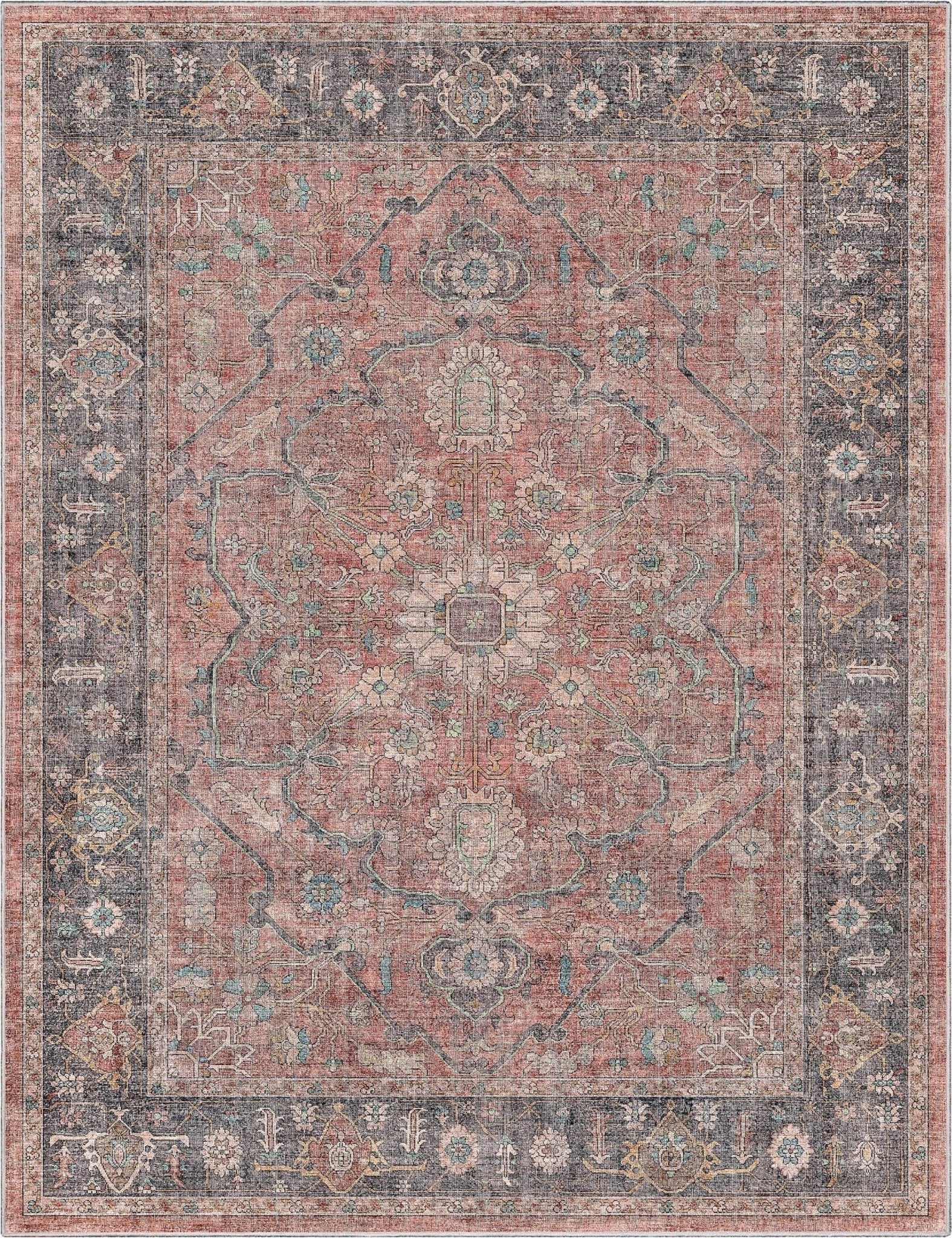 Antigua Vintage Persian Oriental Flat - Weave Rug - W - AP - 21B - 3 - Well Woven