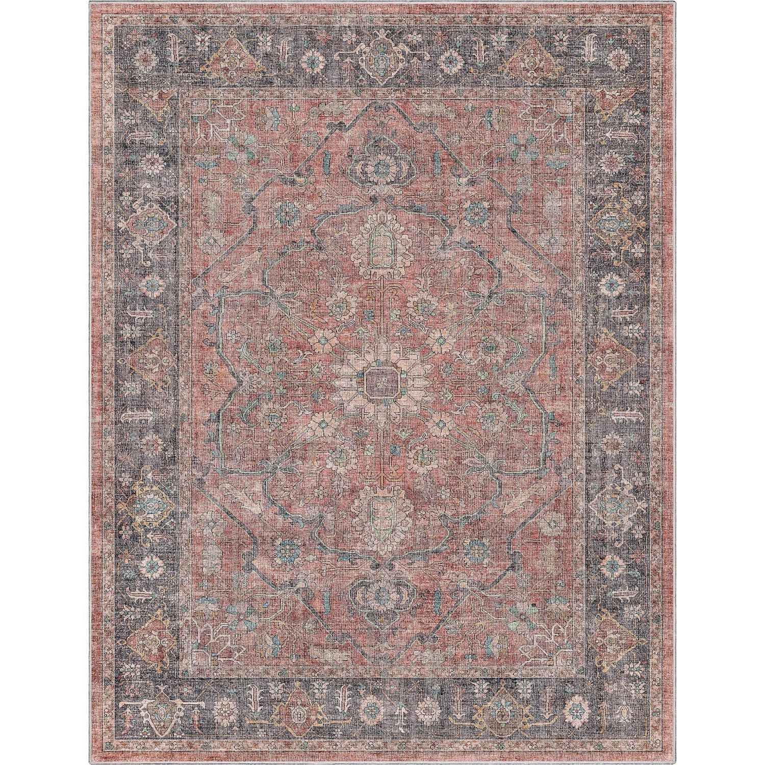 Antigua Vintage Persian Oriental Flat - Weave Rug - W - AP - 21C - 8 - Well Woven