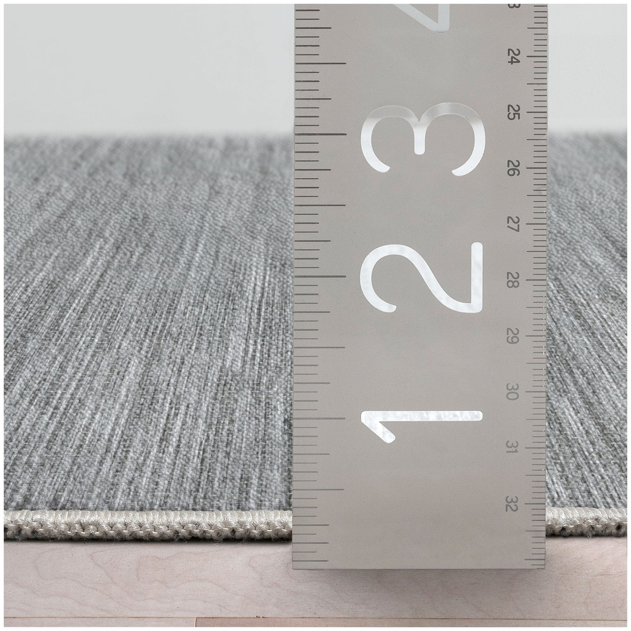 Custom Size Runner Modern Striations Almond Blush Choose Your Width x Choose Your Length Hallway Runner Rug Well Woven