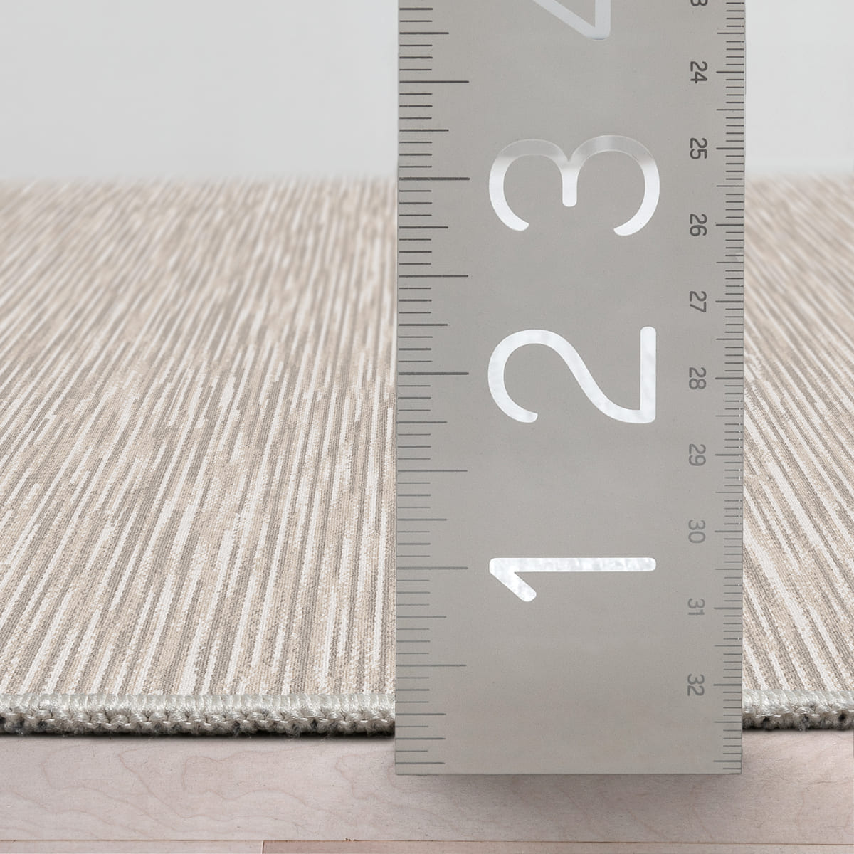 Custom Size Runner Striations Modern Striped Sandstone Elegance Choose Your Width x Choose Your Length Hallway Runner Rug Well Woven