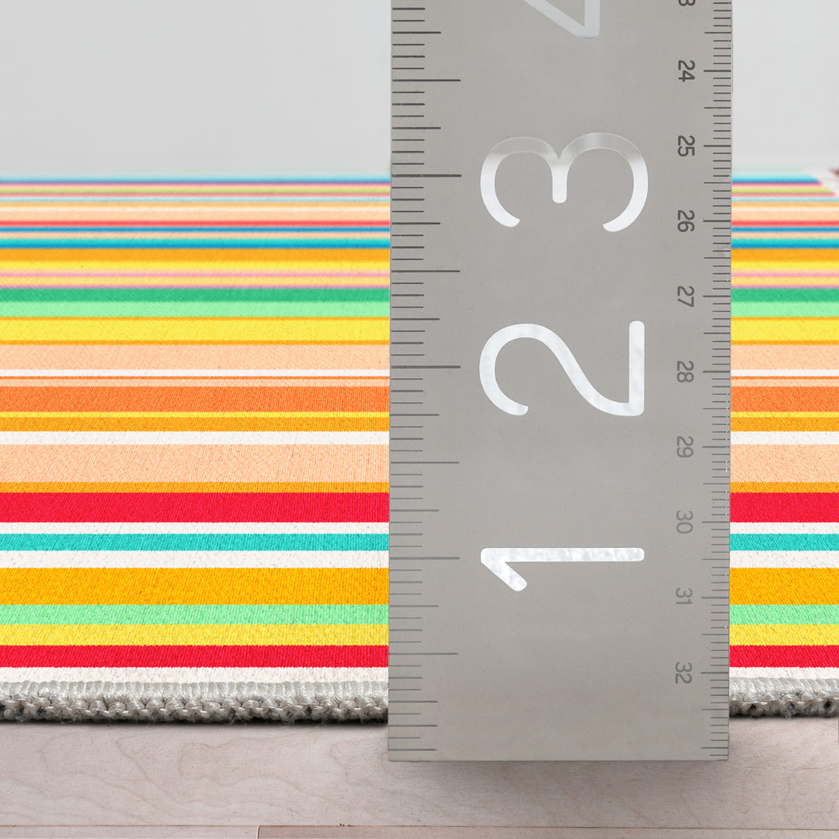 Custom Size Runner Seabreeze Lines Modern Multi Choose Your Width x Choose Your Length Hallway Runner Rug Well Woven