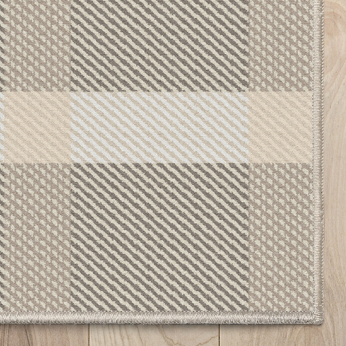 Custom Size Runner Tartan Espresso Glow Choose Your Width x Choose Your Length Hallway Runner Rug Well Woven