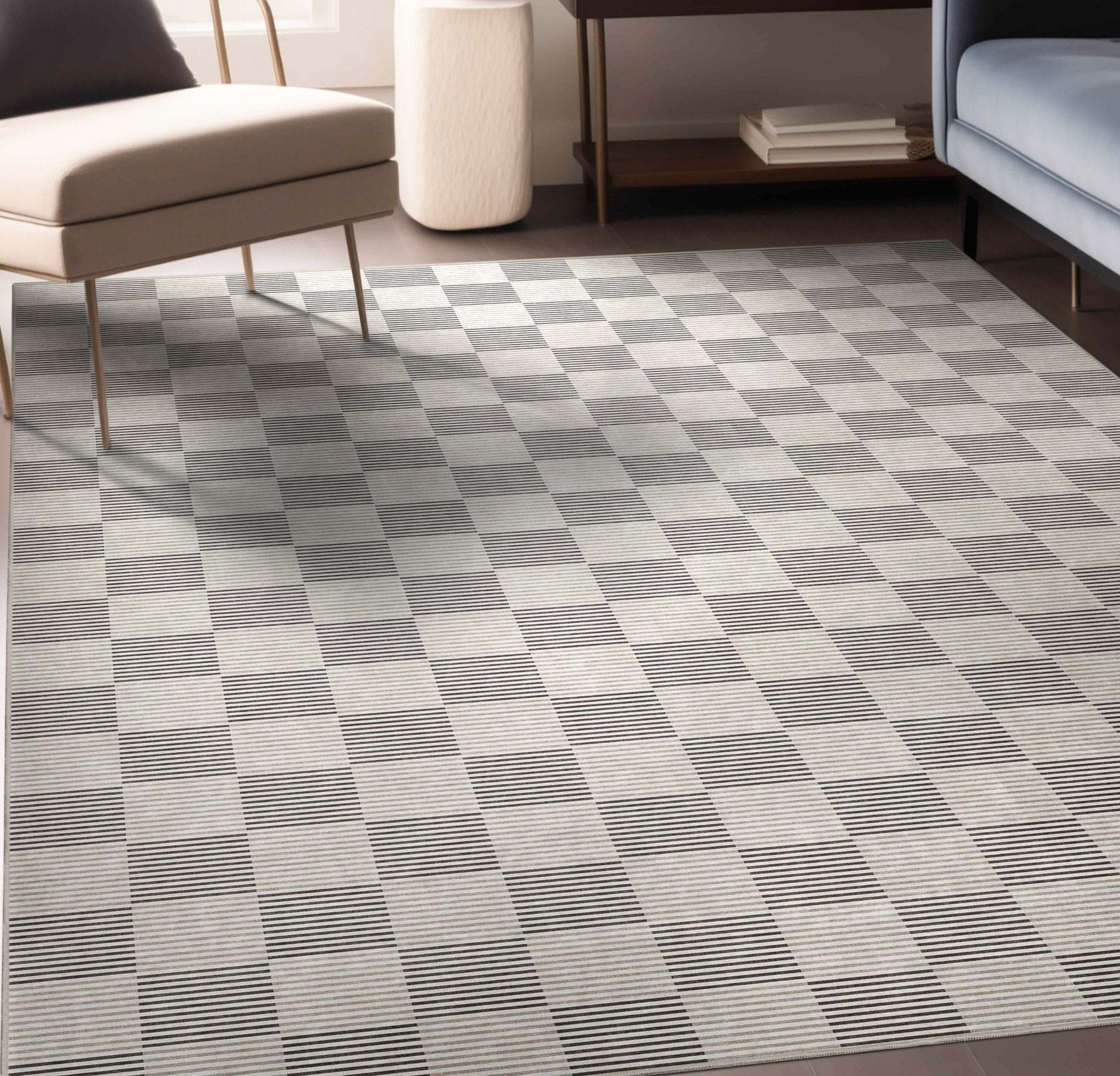 Apollo Summit Brown Geometric Flatwoven Rug – Easy Clean & Durable Well Woven