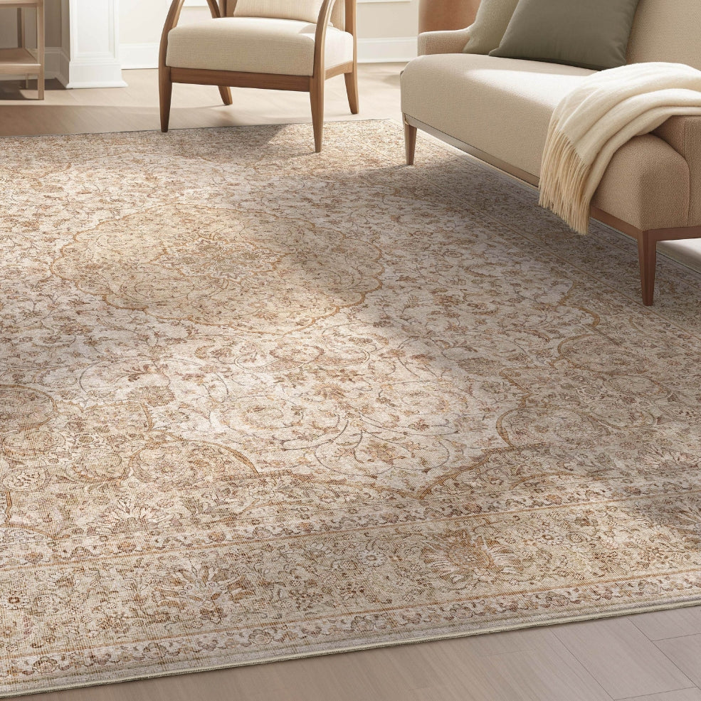 Odette Vintage Persian Oriental Flat-Weave Rug
