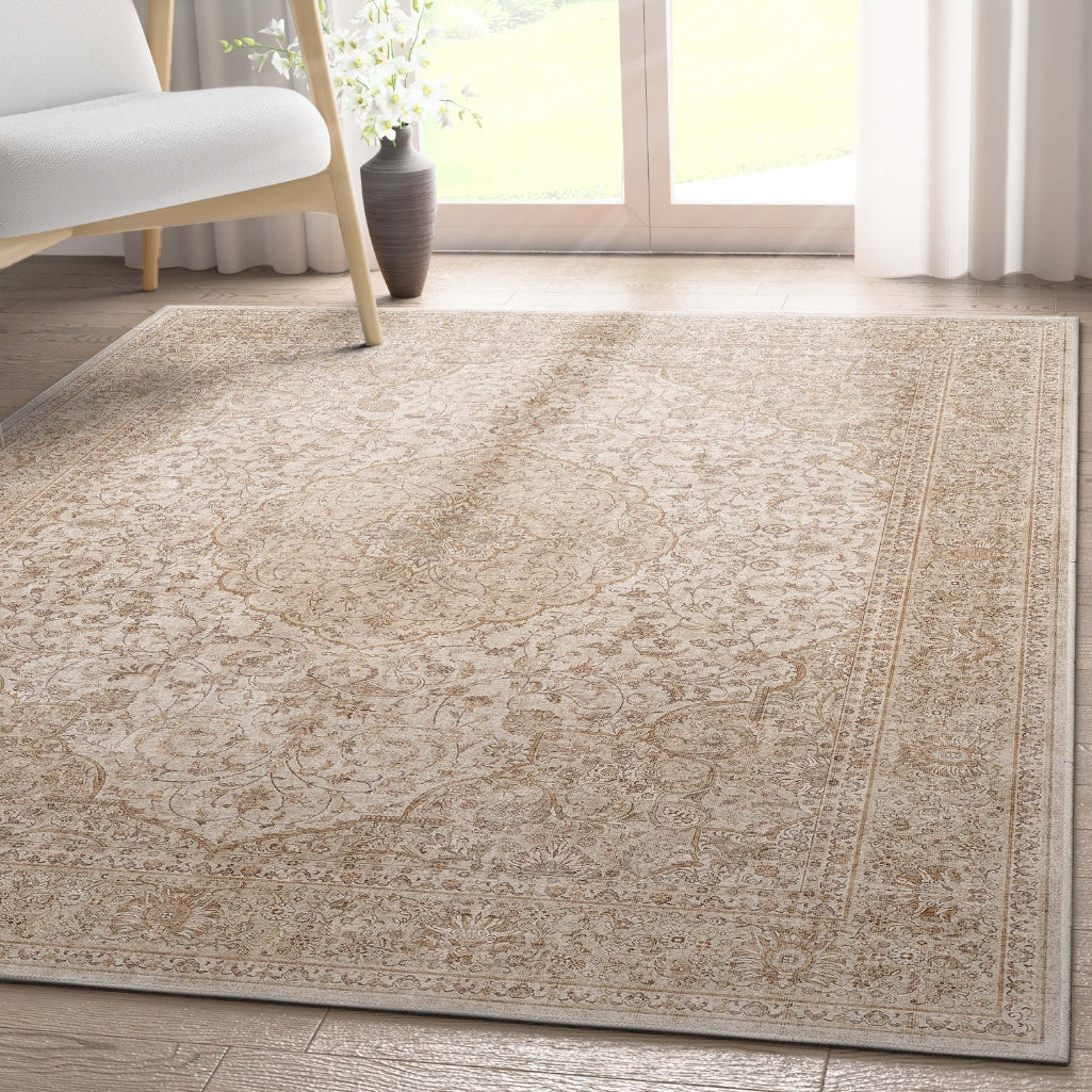 Odette Vintage Persian Oriental Flat-Weave Rug