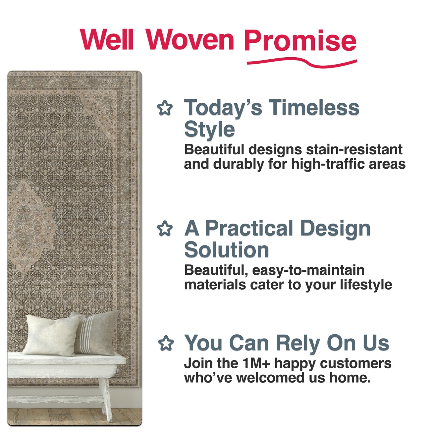 Lilith Vintage Oriental Kilim Rug