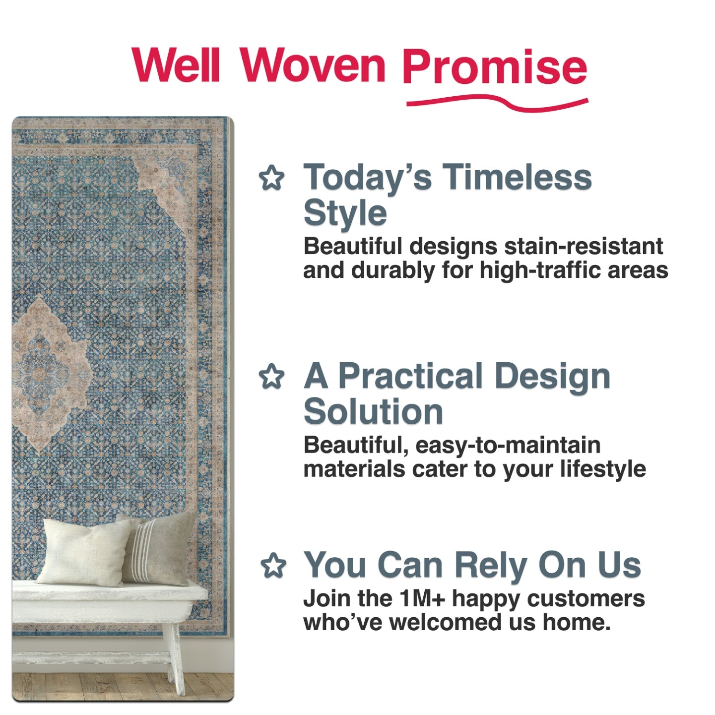 Lilith Vintage Oriental Kilim Rug