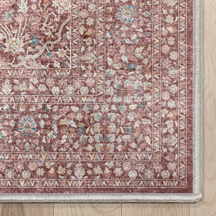 Isolde Vintage Persian Oriental Flat-Weave Rug