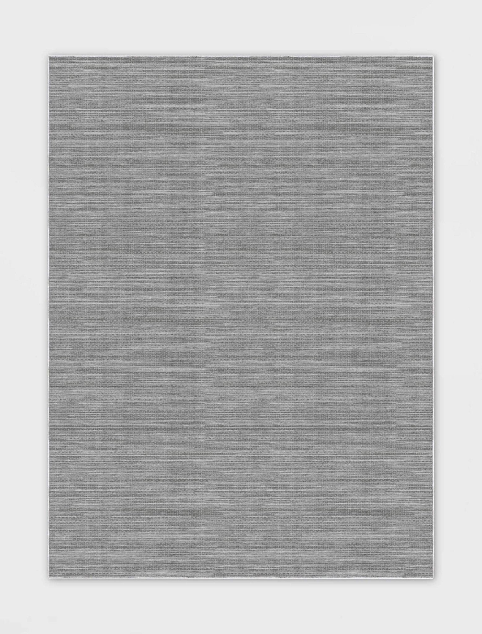 Edwin Custom Rug - Monochrome Striation , Flat Pile, Easy Clean, Customizable for Your Space - Well Woven - A clean, centered view of the full rug laid flat on white background.