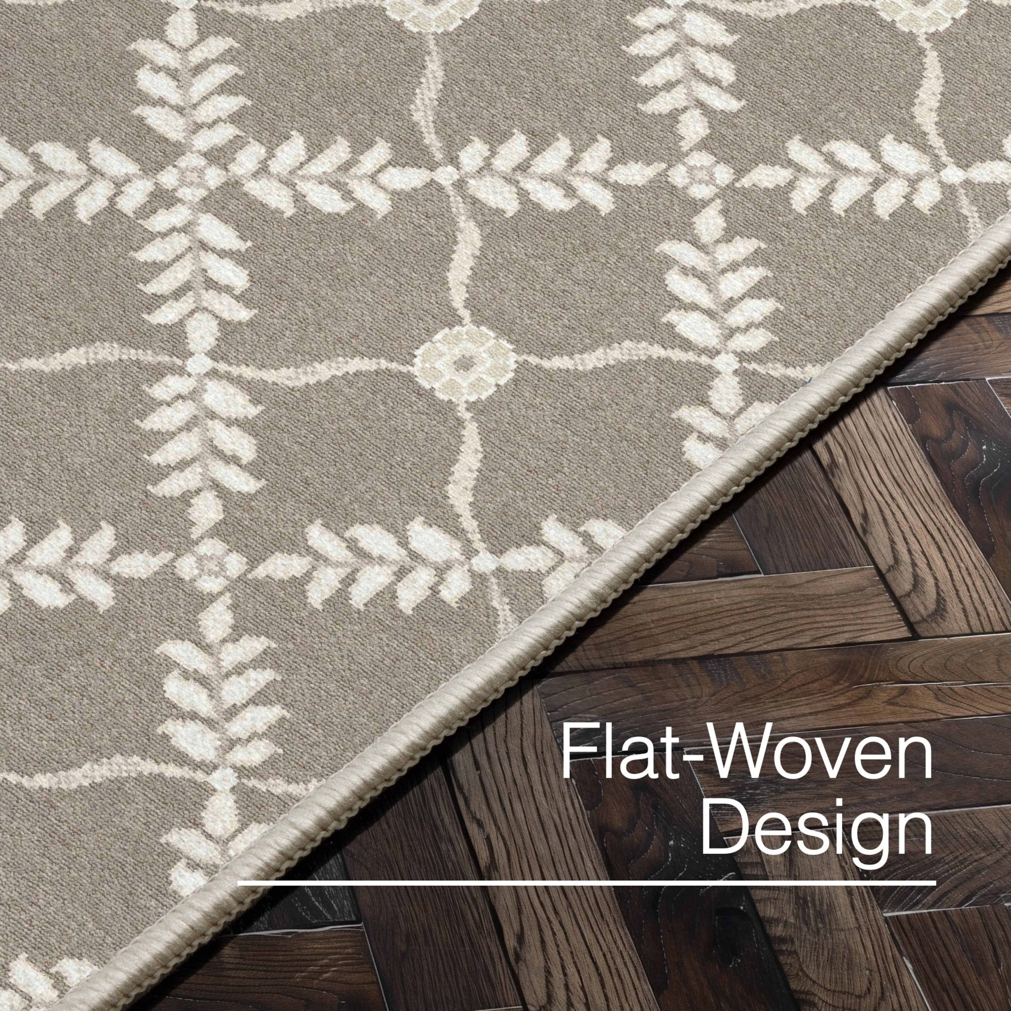 Well Woven - Aldwyn Beige Custom Rug - rug details