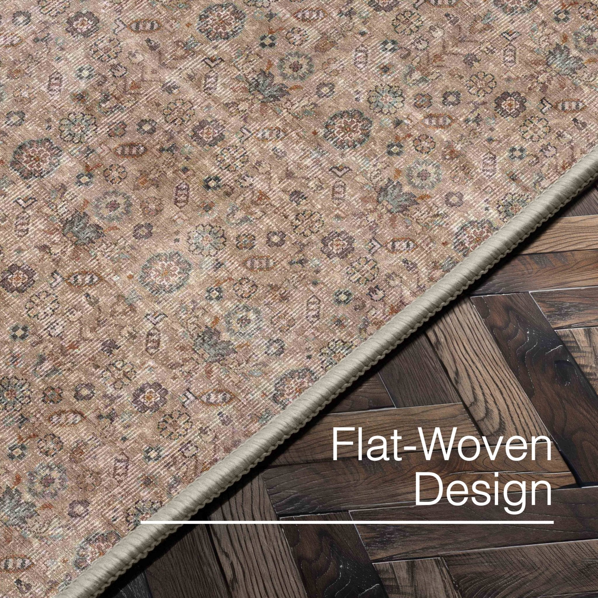 Well Woven - Beige Tan - Hilda Custom Rug