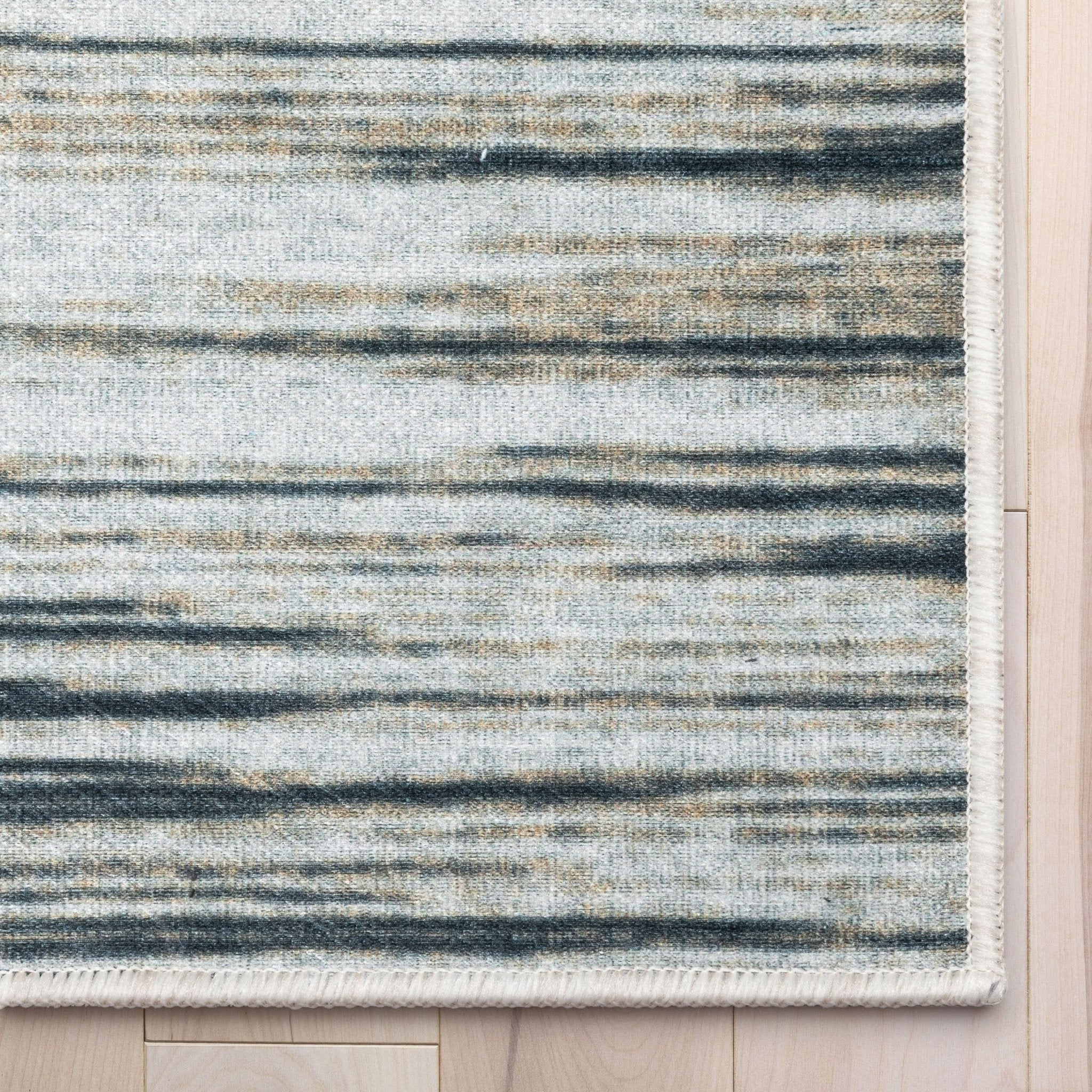 Custom Size Runner Modern Abstract Print Ivory Brown Choose Your Width x Choose Your Length Hallway Runner Rug Well Woven