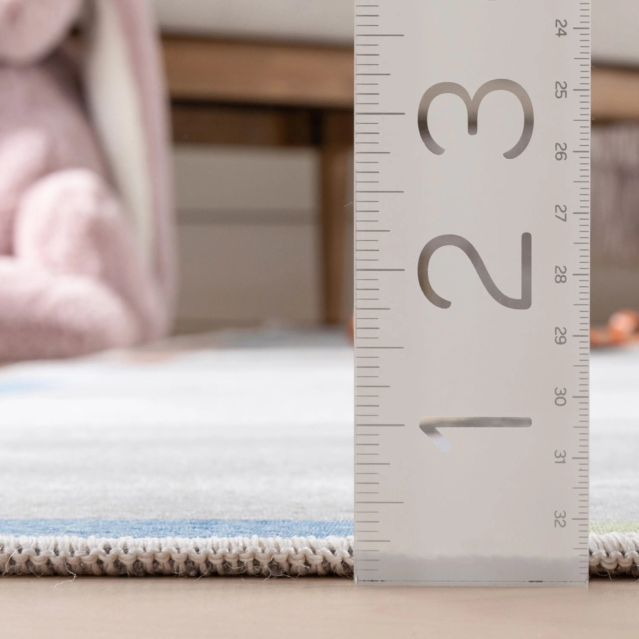 Hopscotch Modern Multi Kids Flat-Weave Rug Well Woven