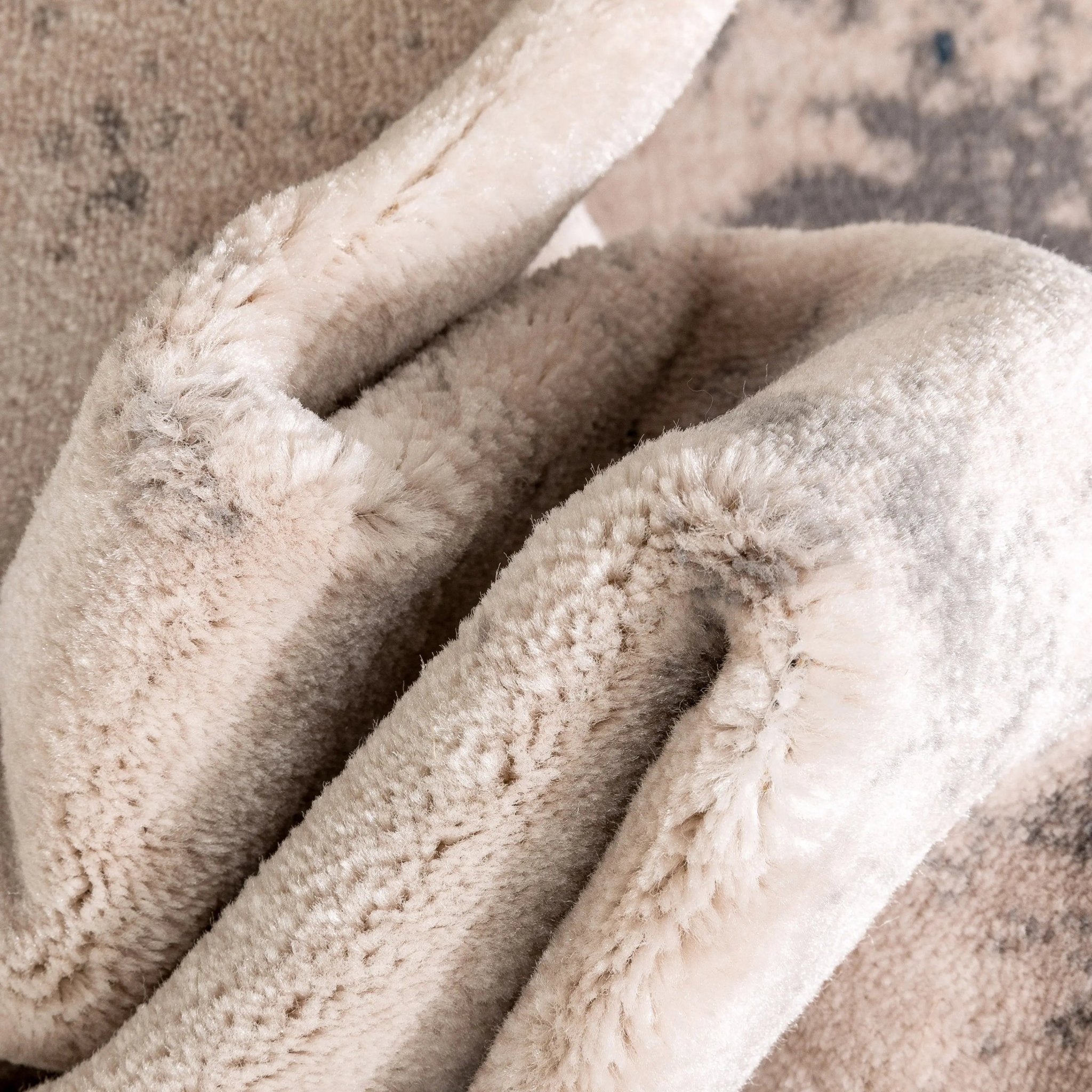 Kalia Modern Abstract Grey Blue Rug Well Woven