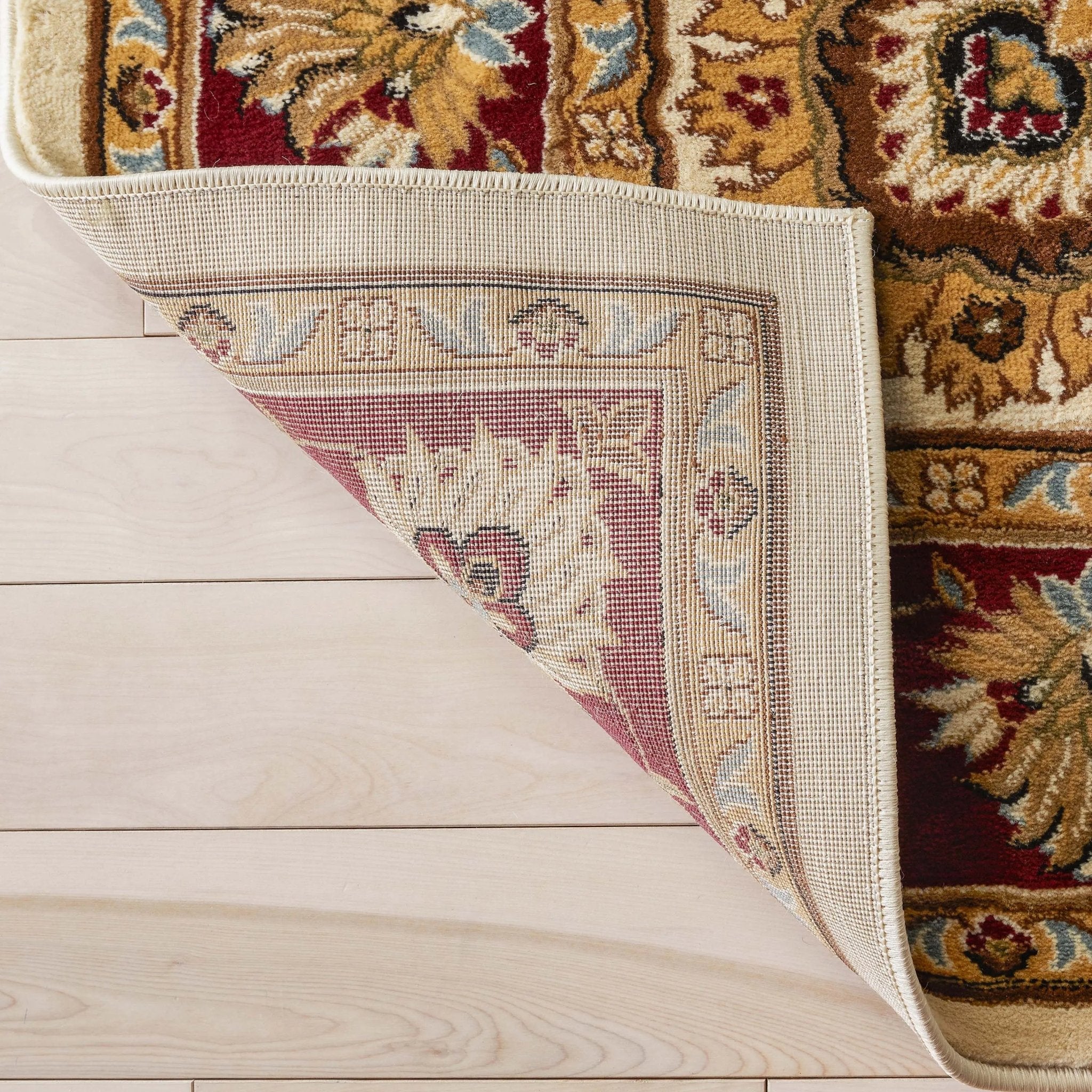 Abbasi Ivory Traditional Rug Well Woven