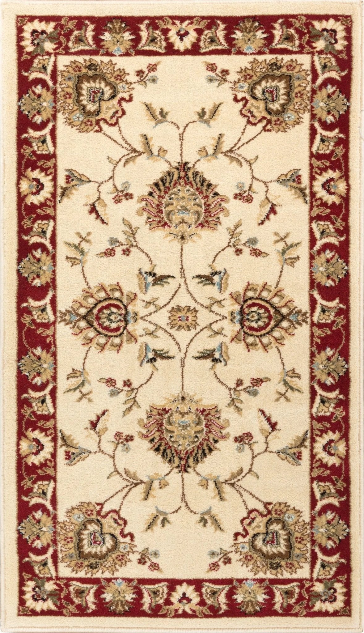 Abbasi Ivory Traditional Rug Well Woven