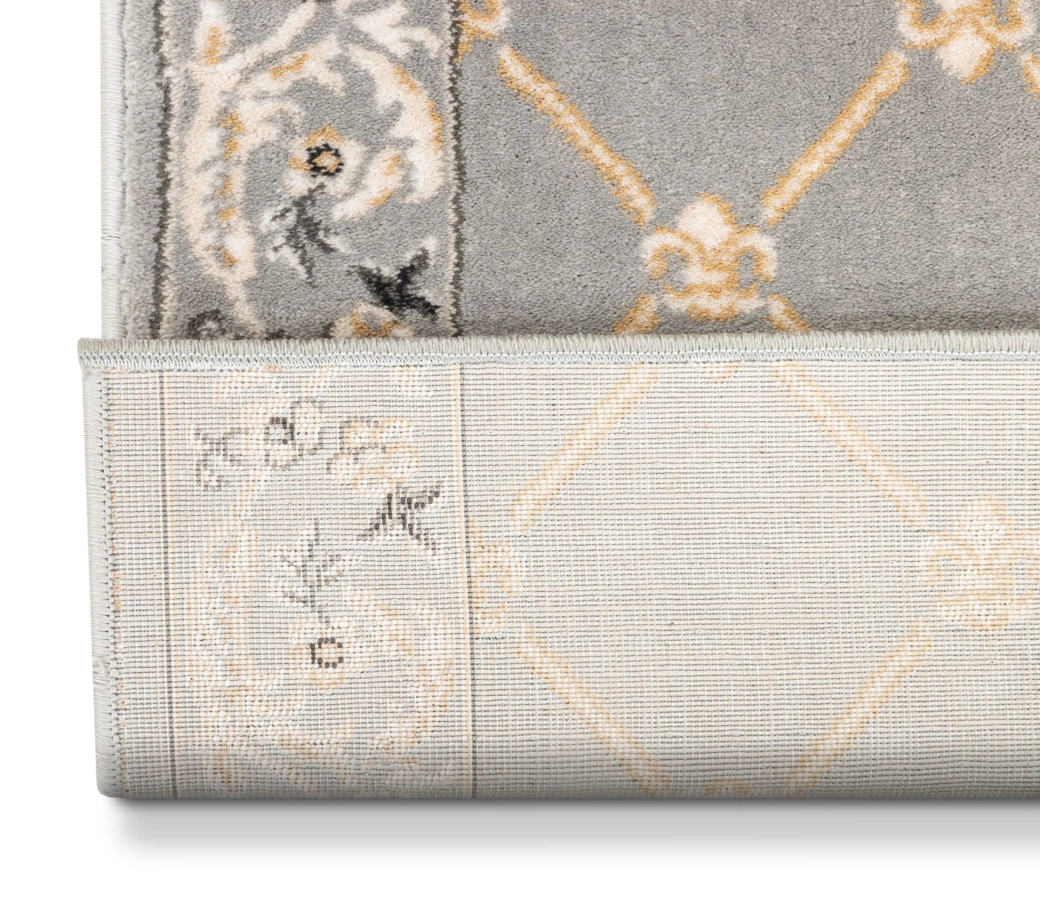 Fleur De Lis Custom Size Runner Traditional Grey Choose Your Width x Choose Your Length Hallway Runner Rug Well Woven