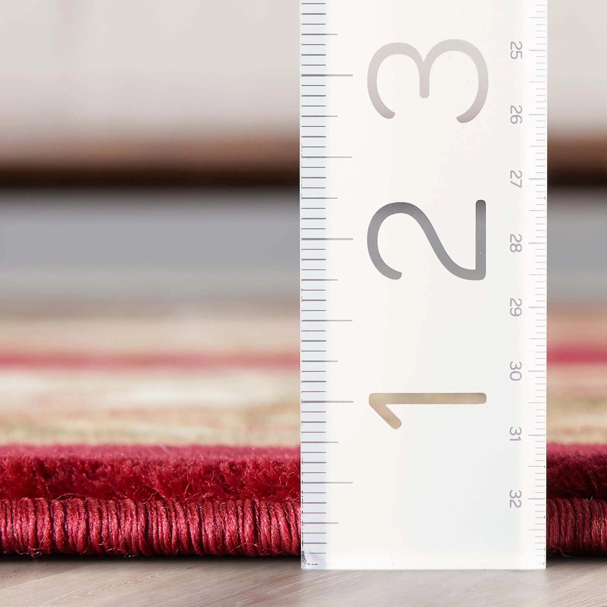 Le Petit Palais Red Traditional Rug Well Woven