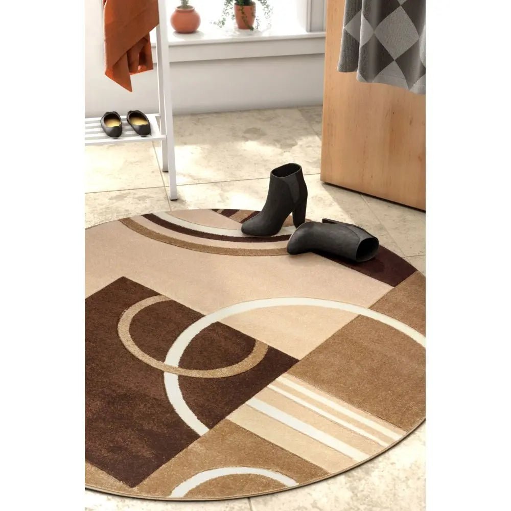 Galaxy Waves Ivory Modern Rug Well Woven