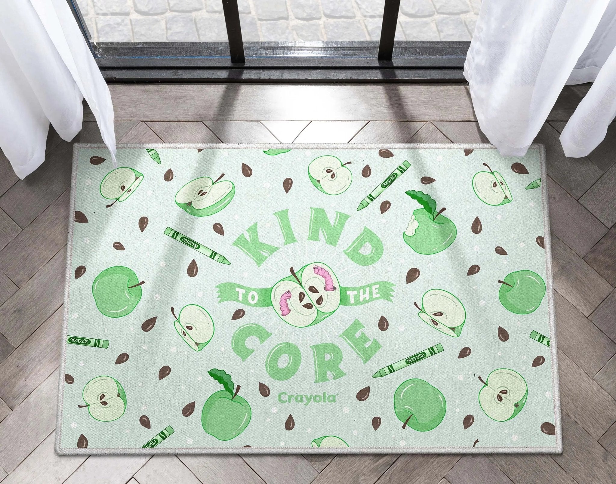 Crayola Kind to the Core Green Area Rug By Well Woven Well Woven