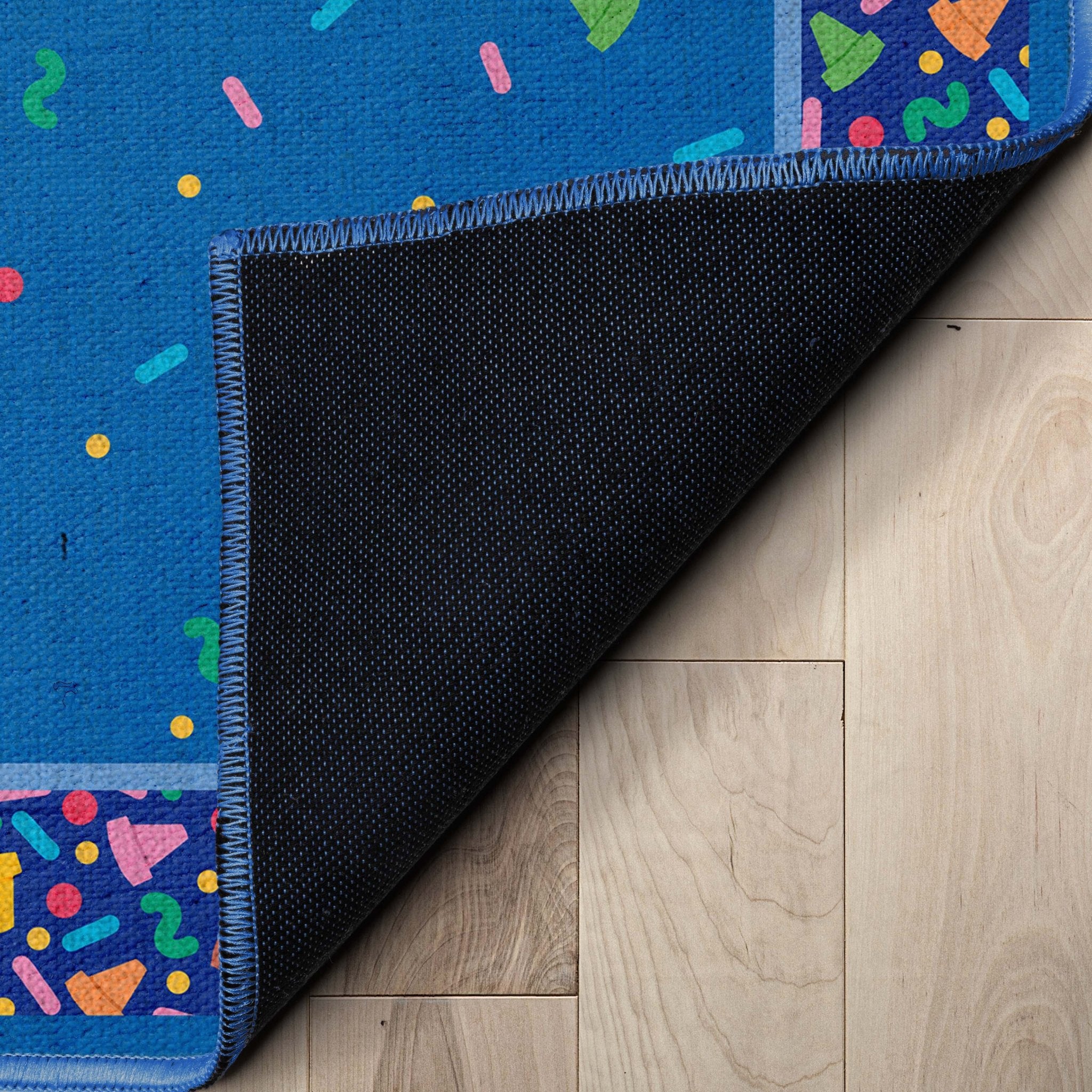 Crayola Confetti Blue Area Rug By Well Woven Well Woven