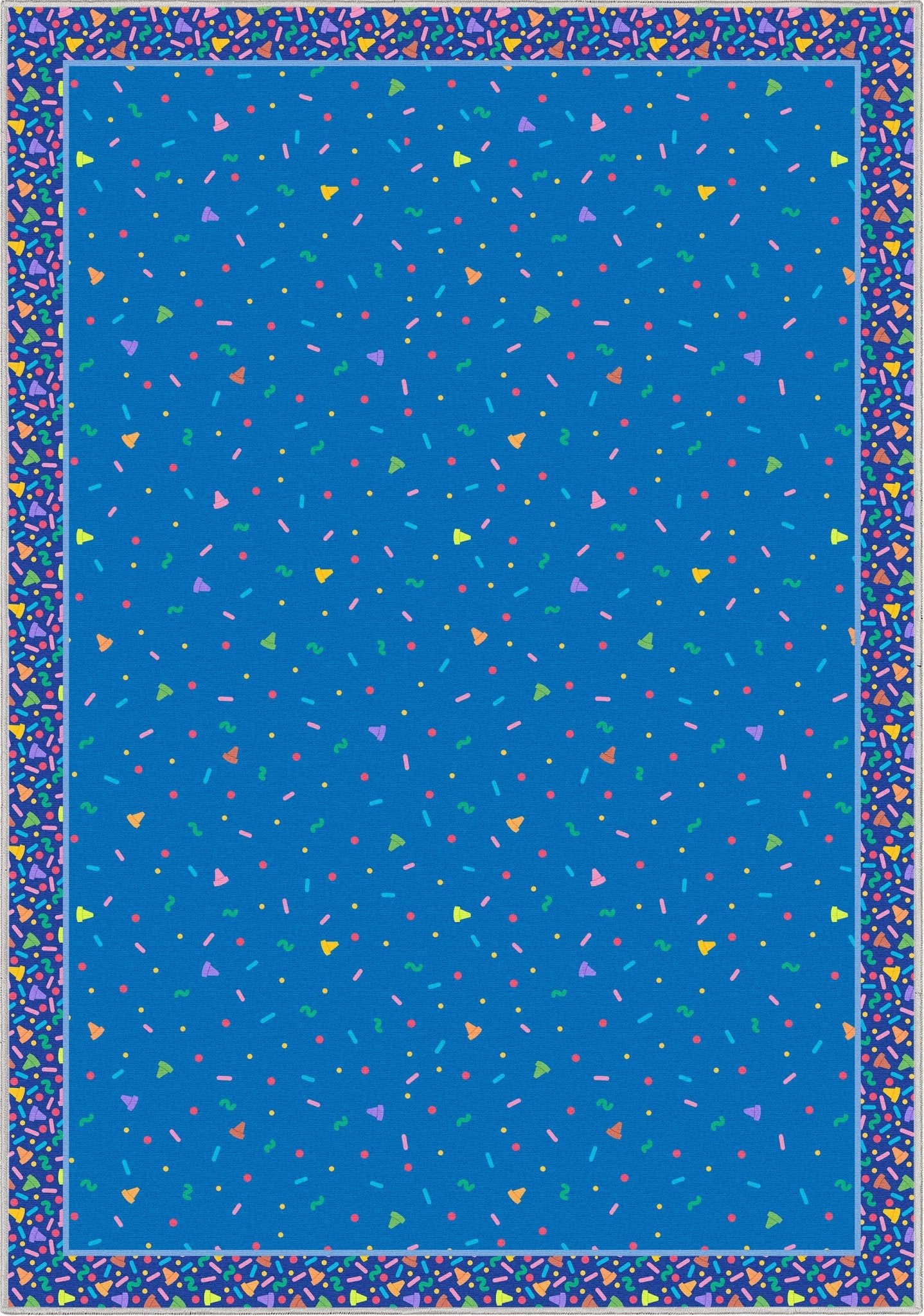 Crayola Confetti Blue Area Rug By Well Woven Well Woven