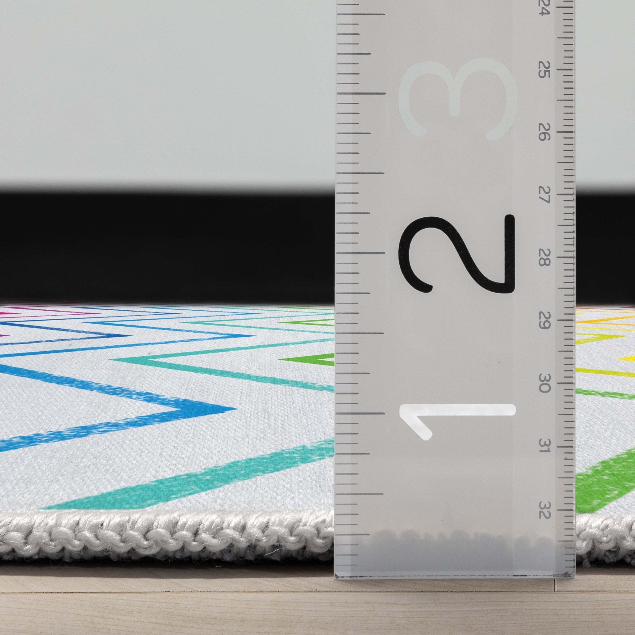 Crayola Zig Zag Multicolor Area Rug By Well Woven Well Woven