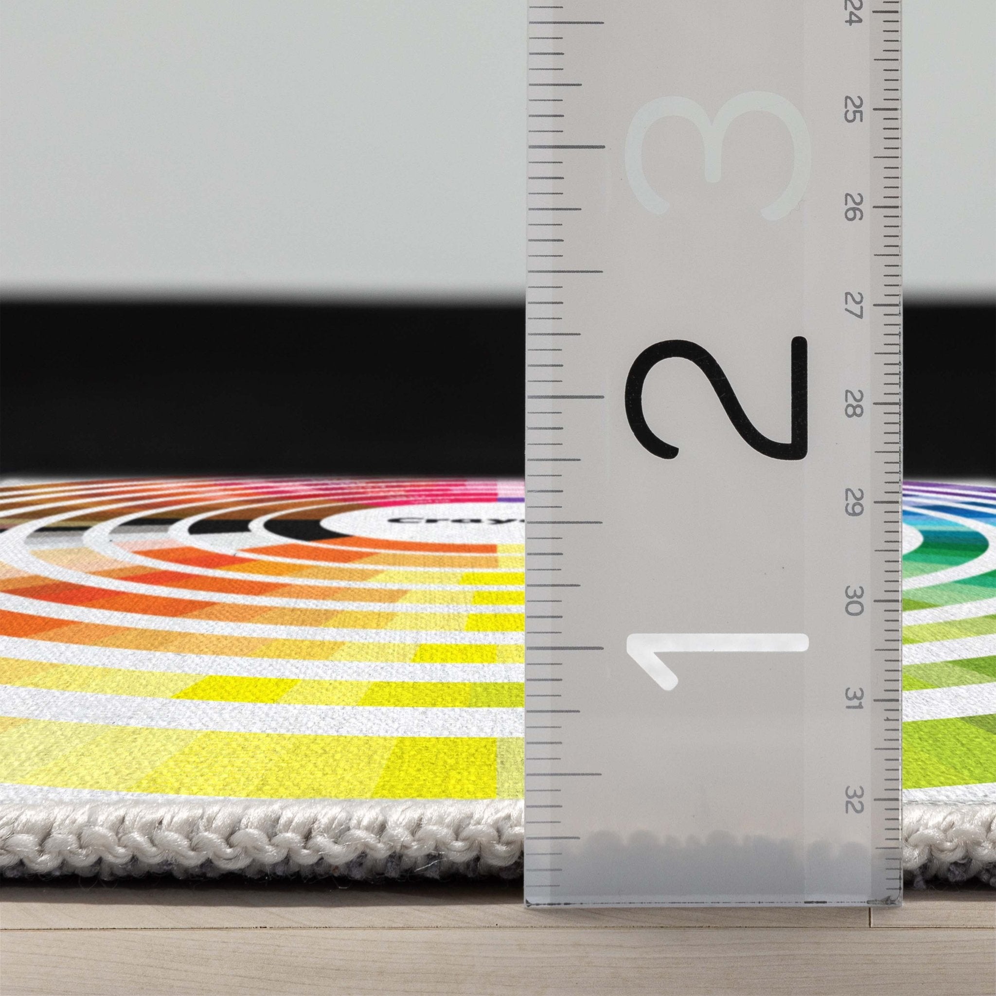 Crayola Color Wheel Multicolor Area Rug By Well Woven Well Woven