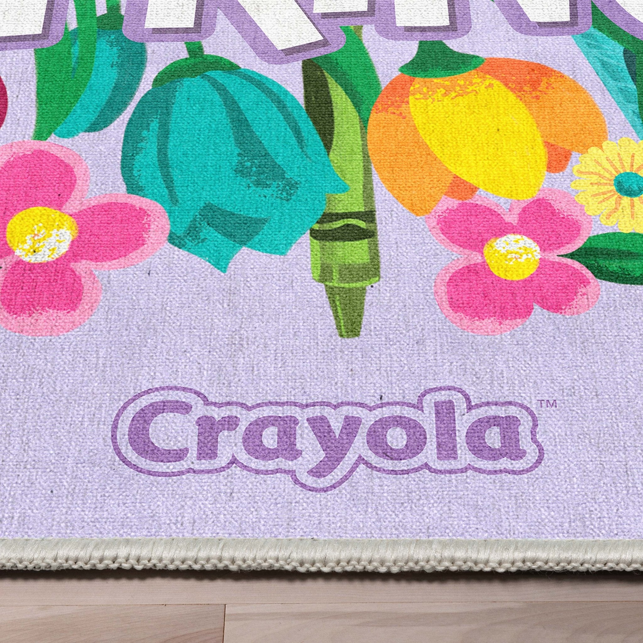 Crayola Spring Lilac Area Rug By Well Woven Well Woven