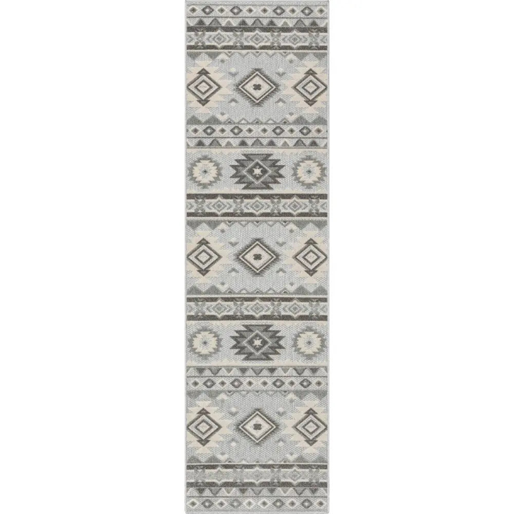 Mamba Grey Modern Indoor Outdoor Rug Well Woven