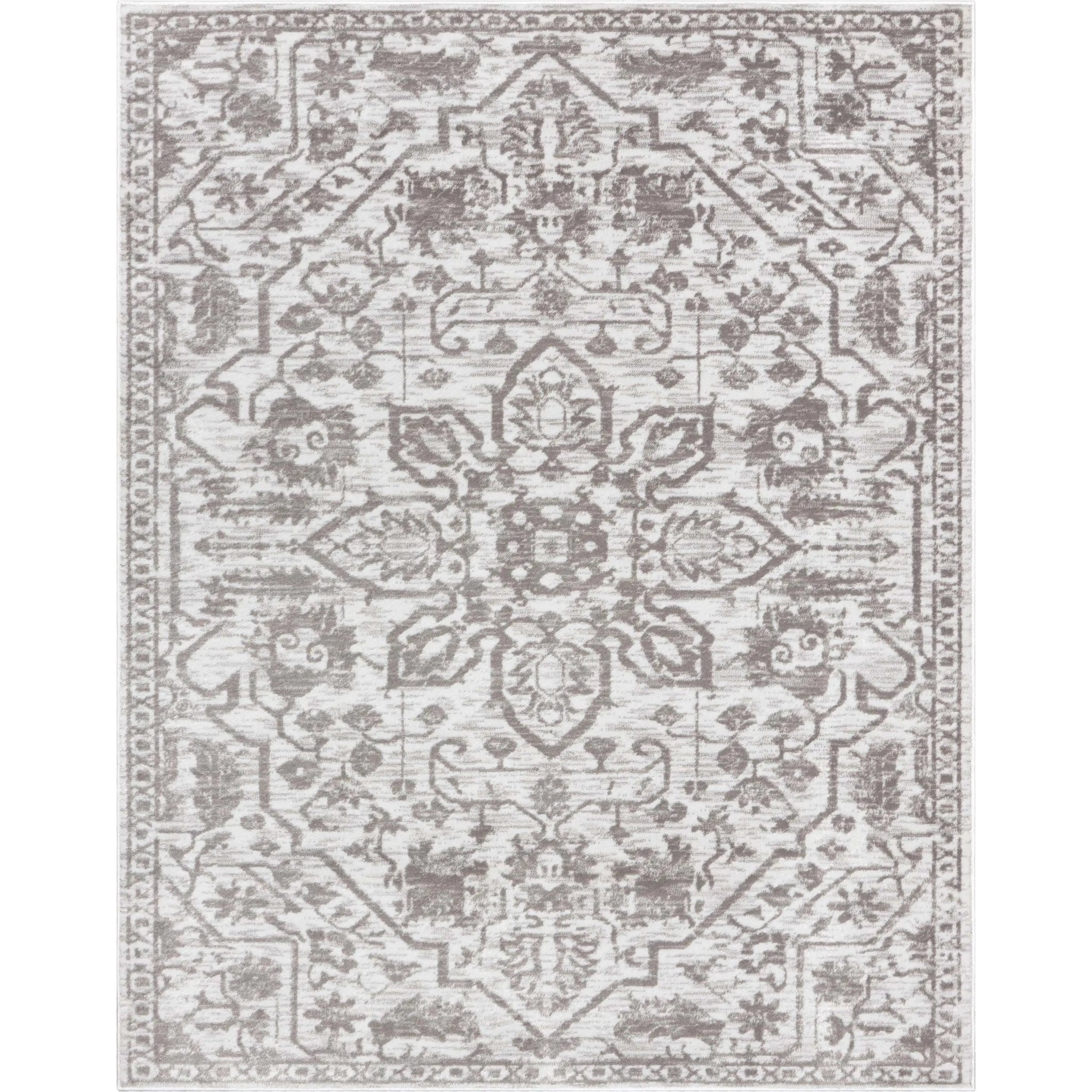 Disa Vintage Medallion Cream Soft Rug By Chill Rugs Well Woven